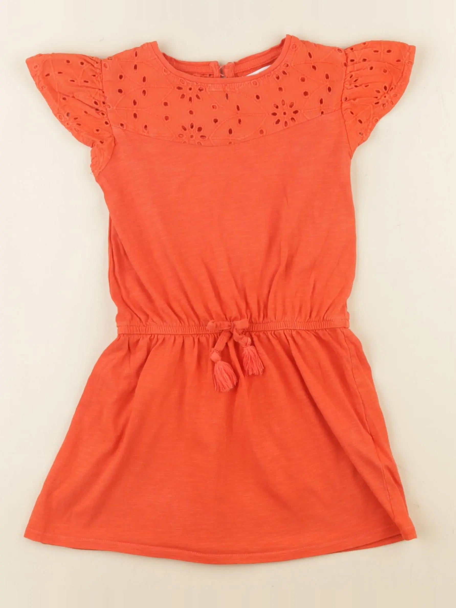 Vertbaudet - robe rouge - 4 ans