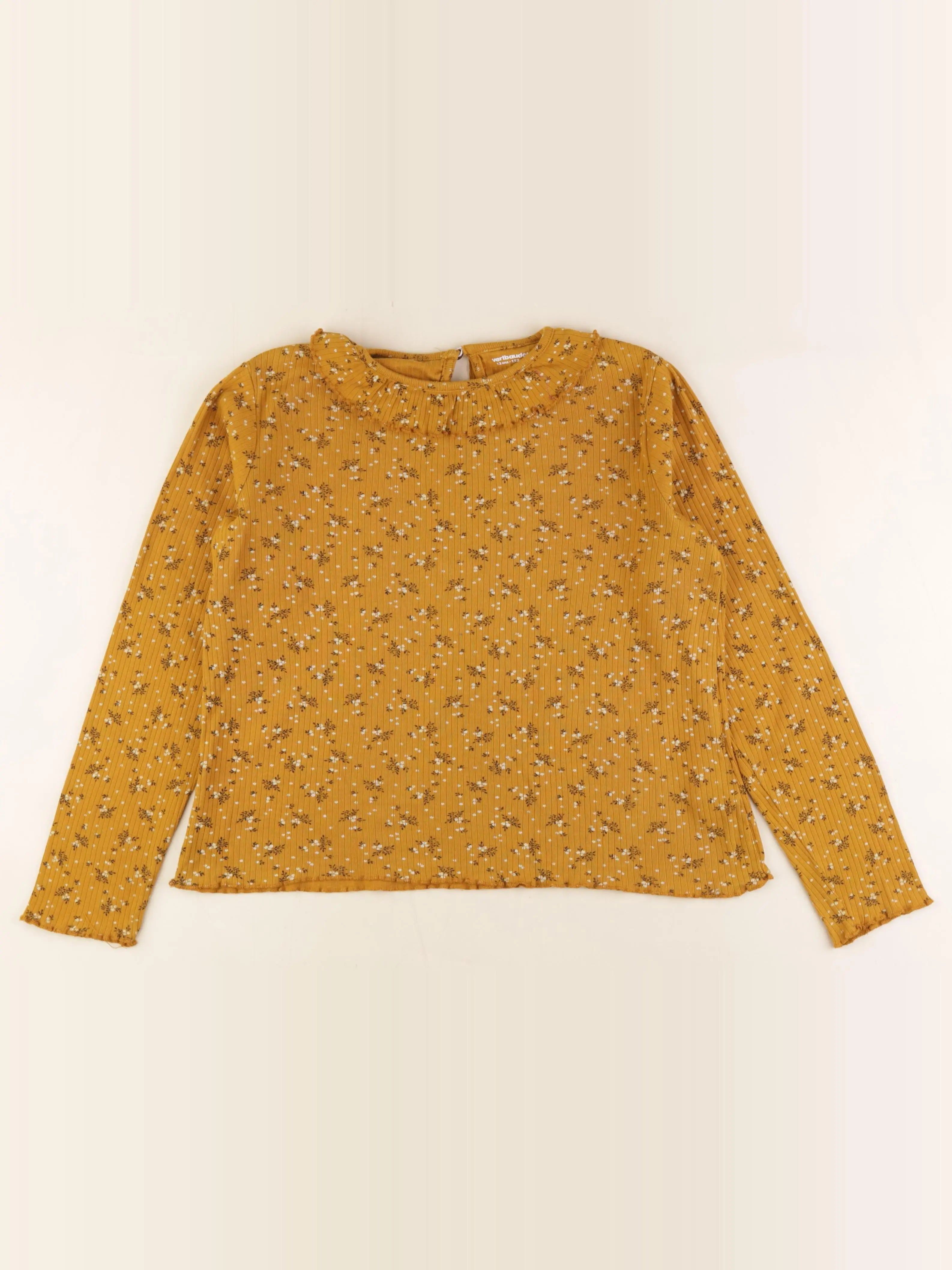 Vertbaudet - tee-shirt jaune - 12 ans