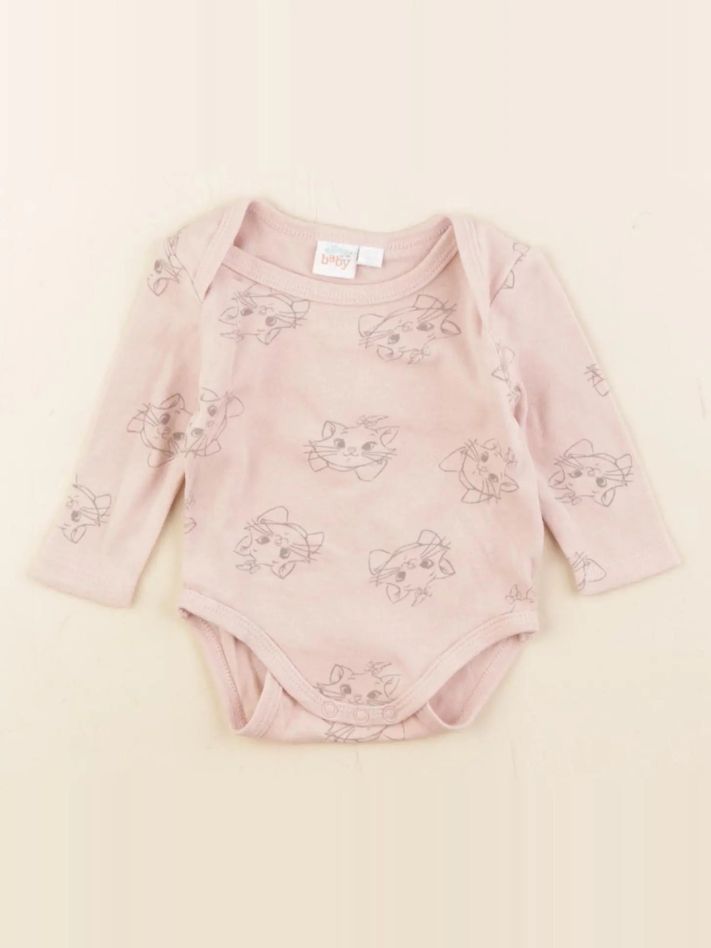 Vertbaudet - body rose - 3 mois