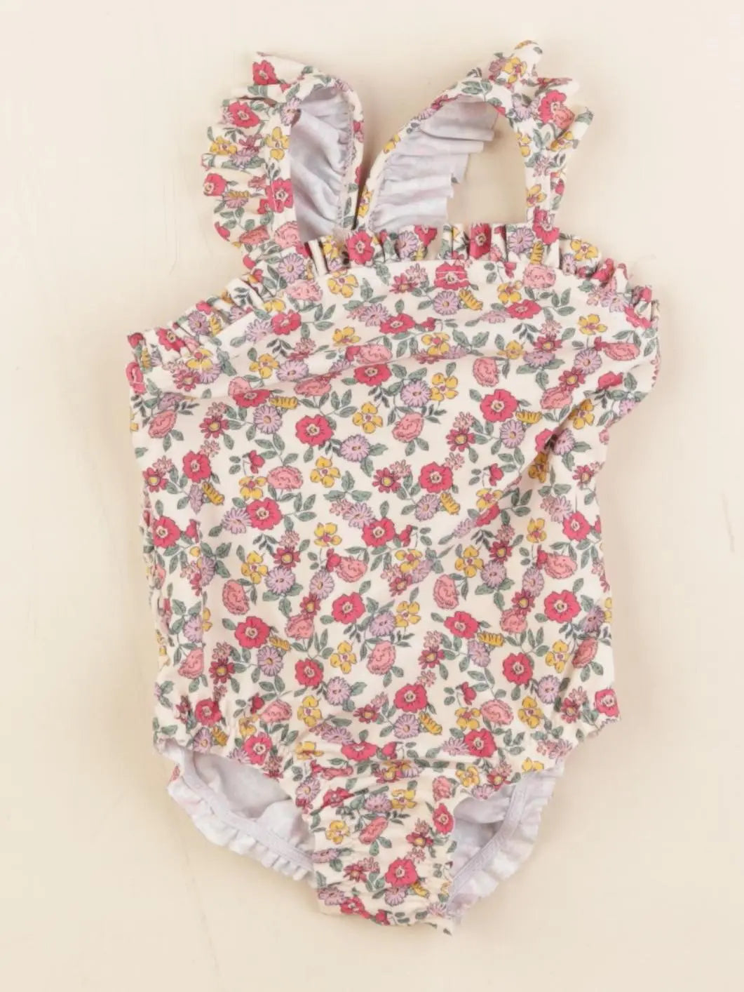 Vertbaudet - maillot de bain rose - 6 mois