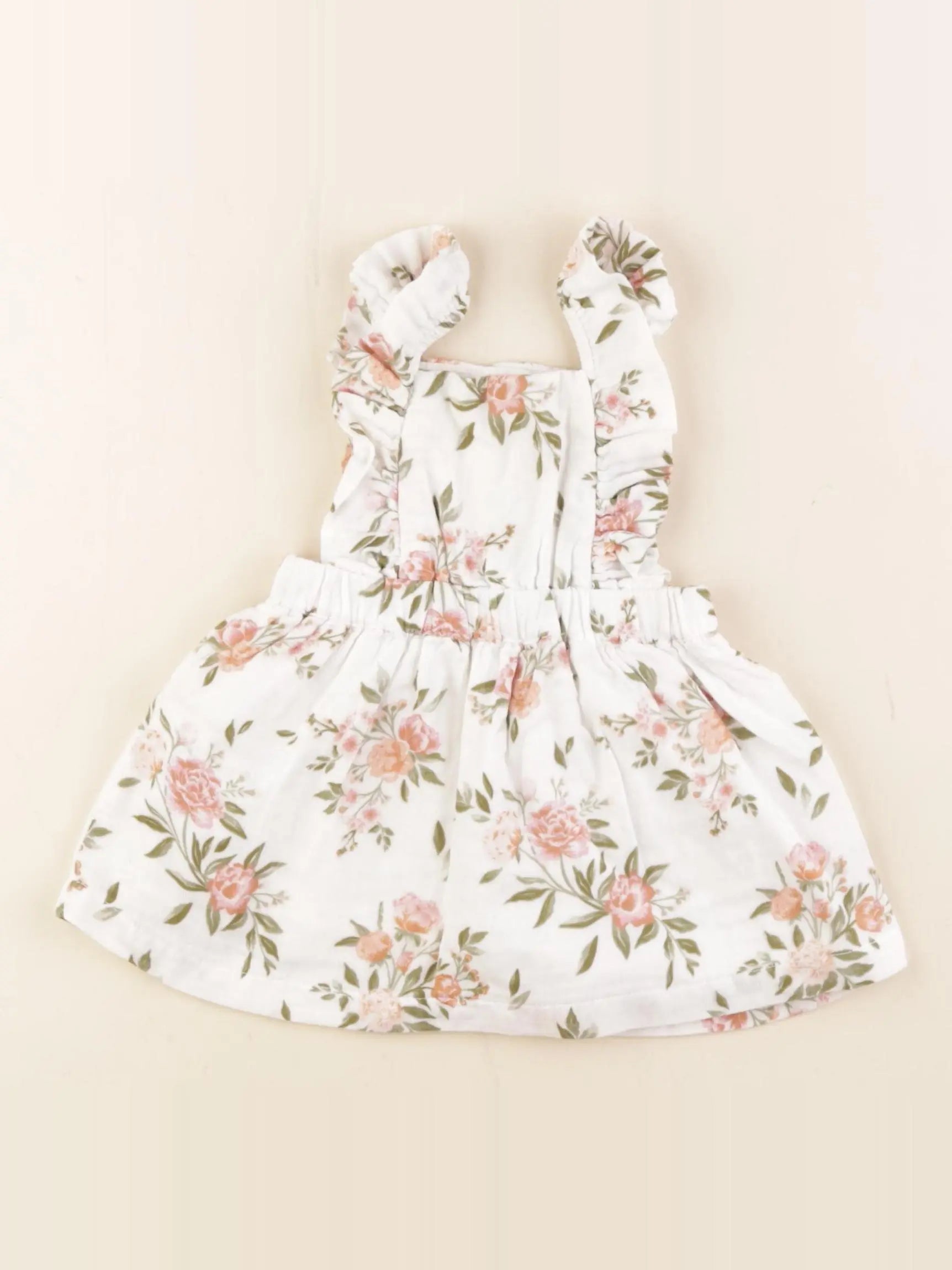 Vertbaudet - robe blanc - 6 mois