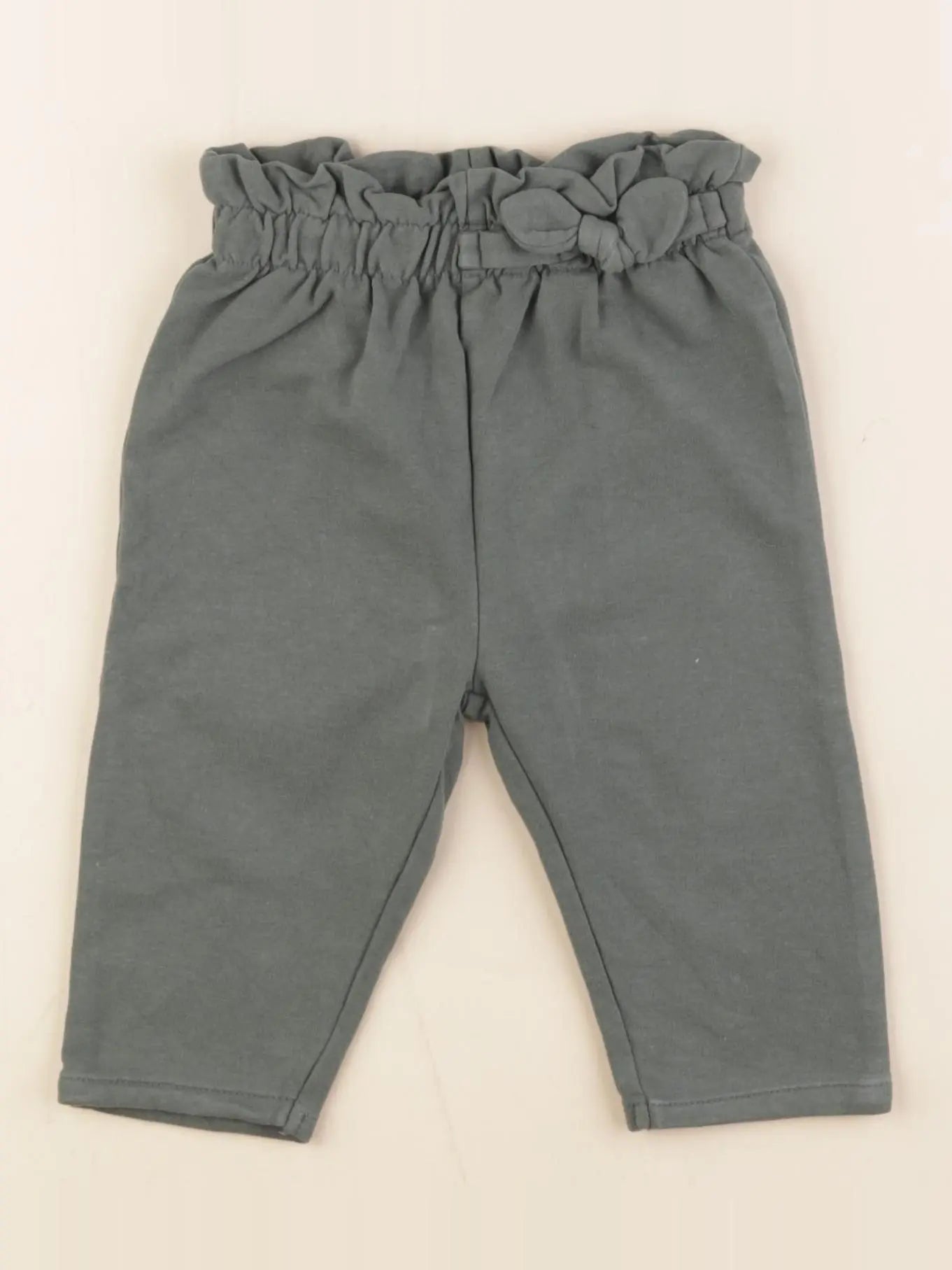 Vertbaudet - pantalon vert - 3 mois