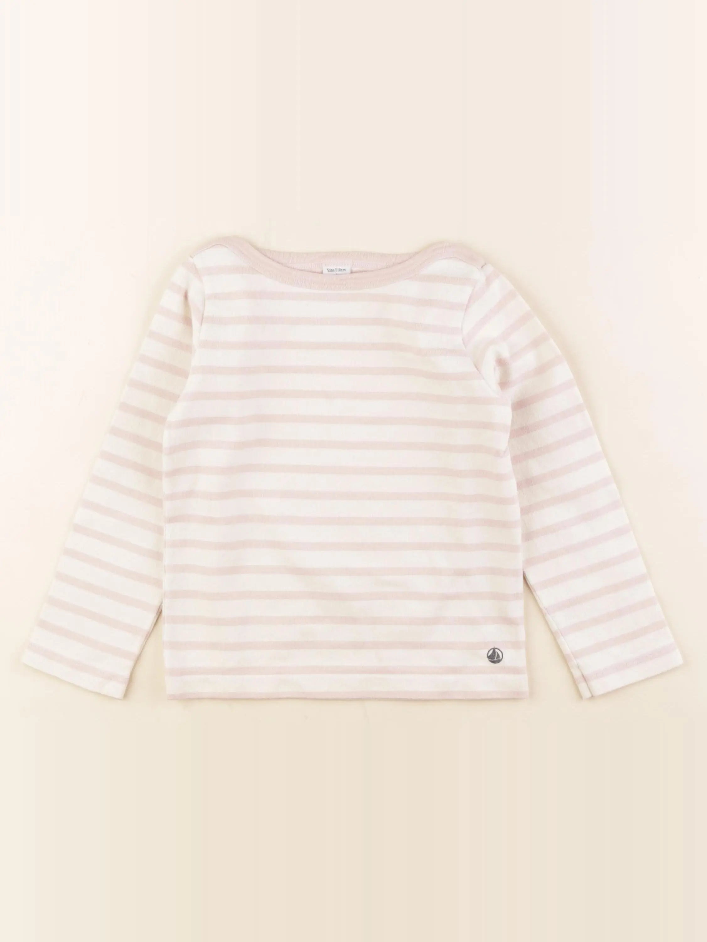 Petit Bateau - tee-shirt rose - 5 ans