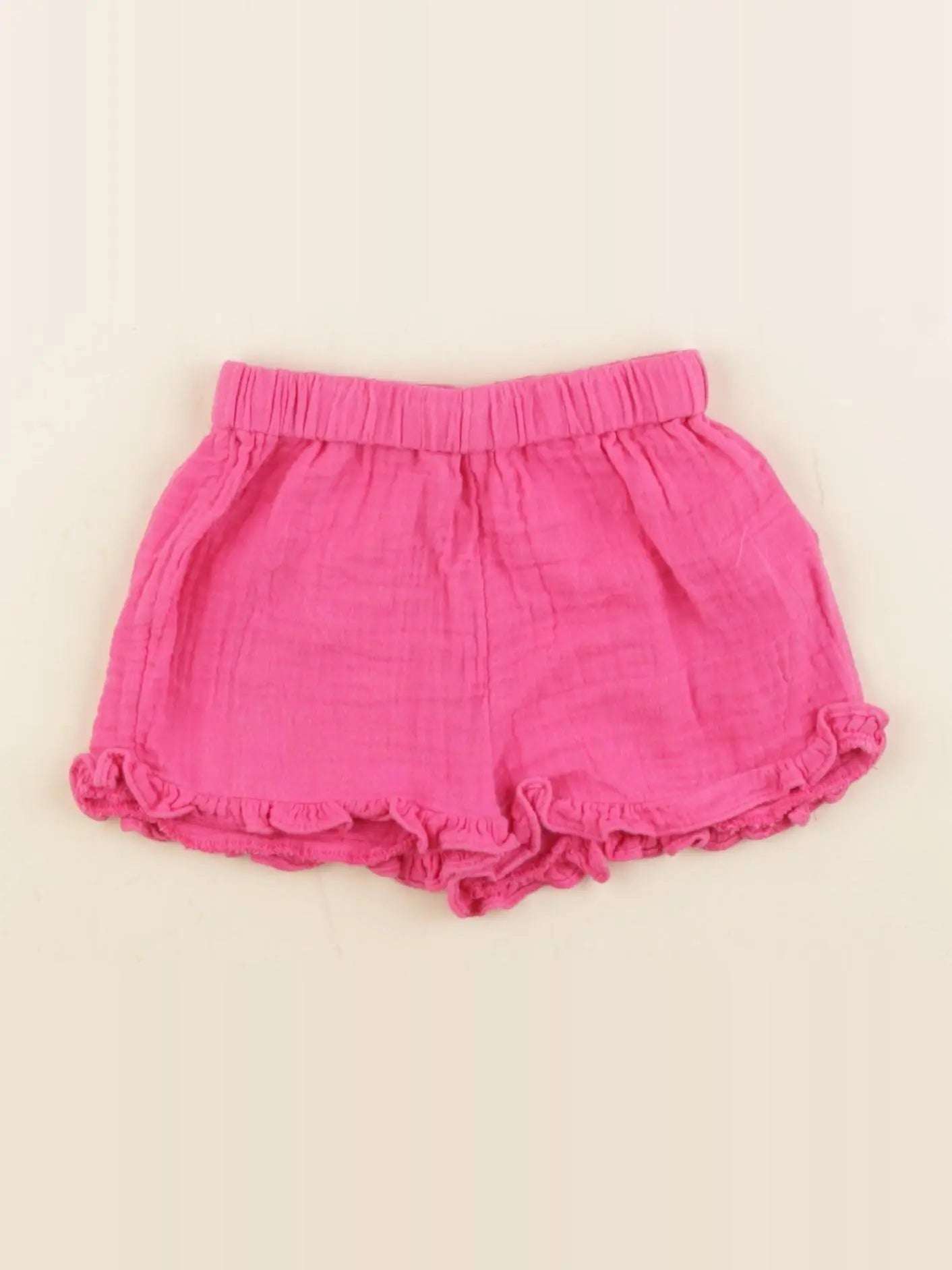 Vertbaudet - short rose - 6 mois