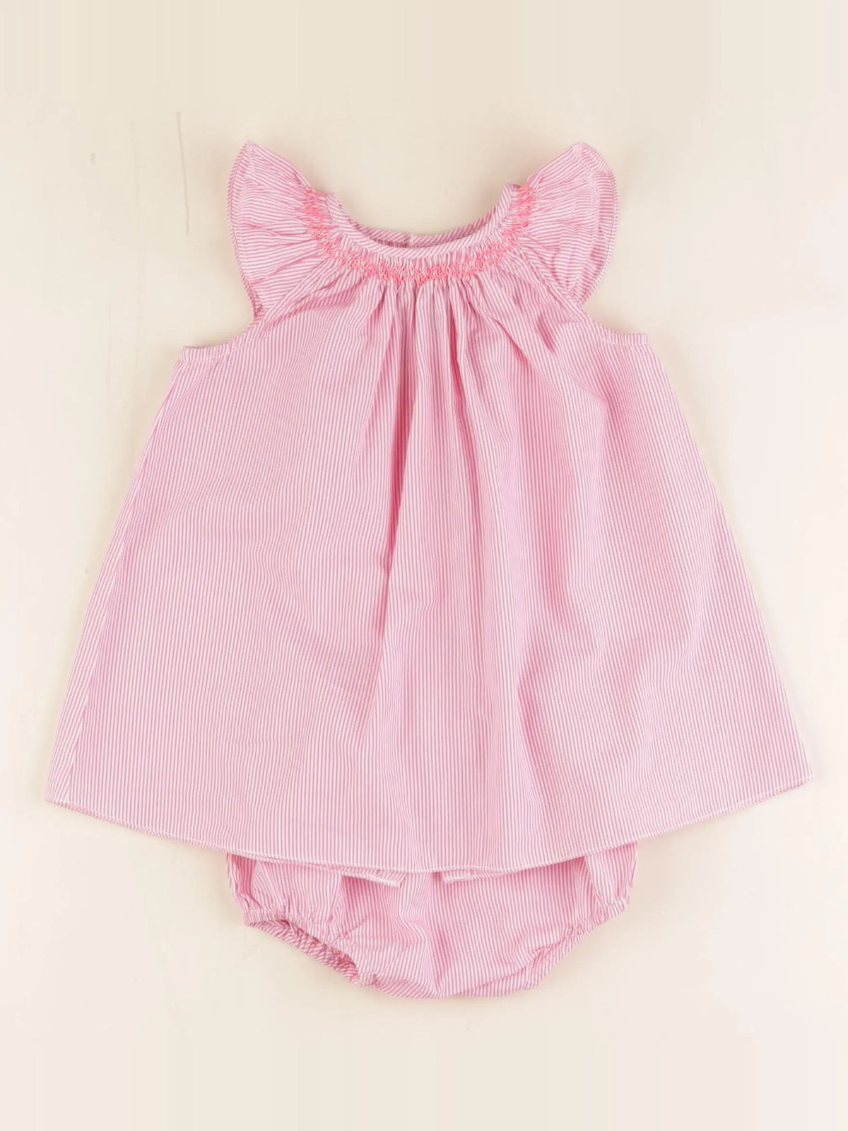 Jacadi - robe rose - 6 mois