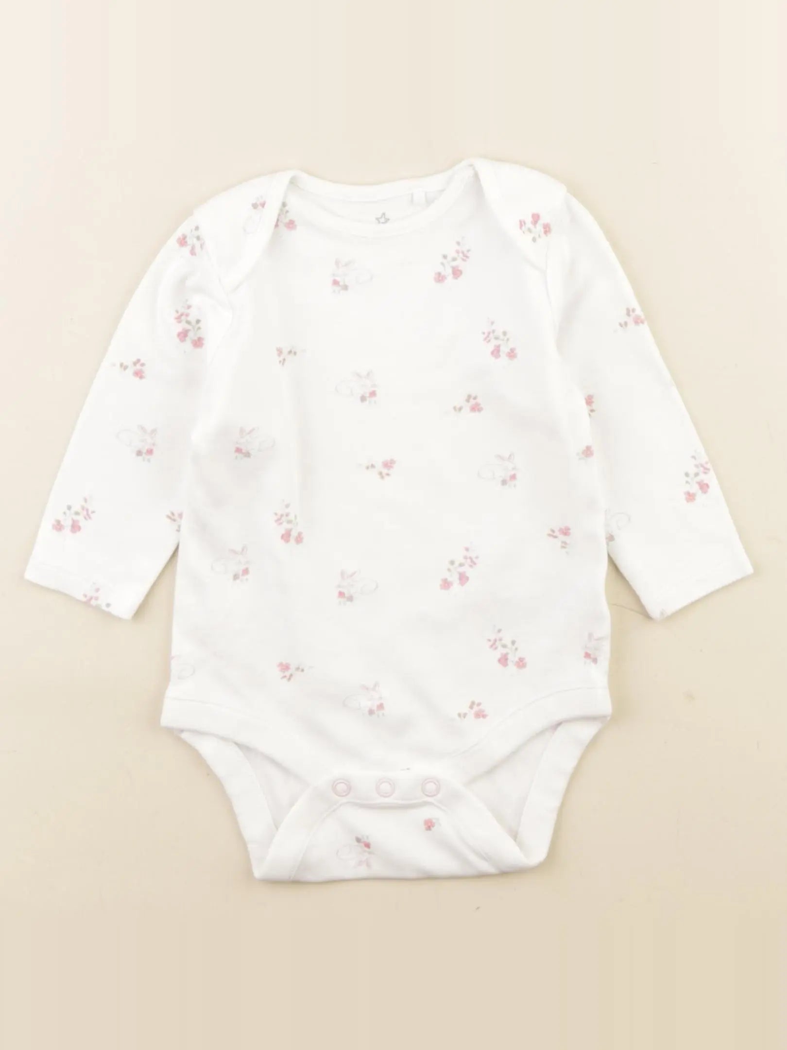 Next - body blanc - 6/9 mois