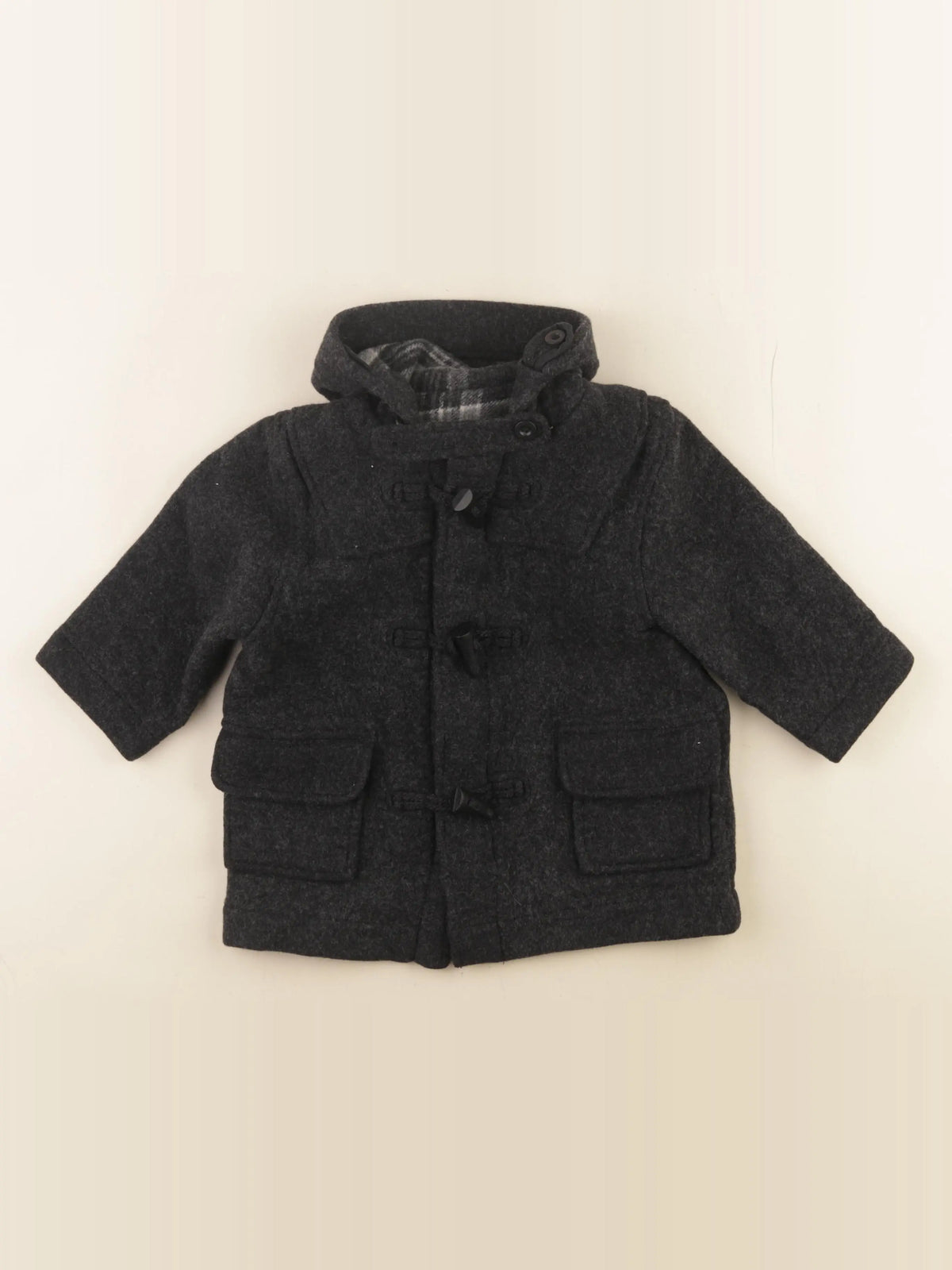 Marks & Spencer  - manteau gris - 12/18 mois