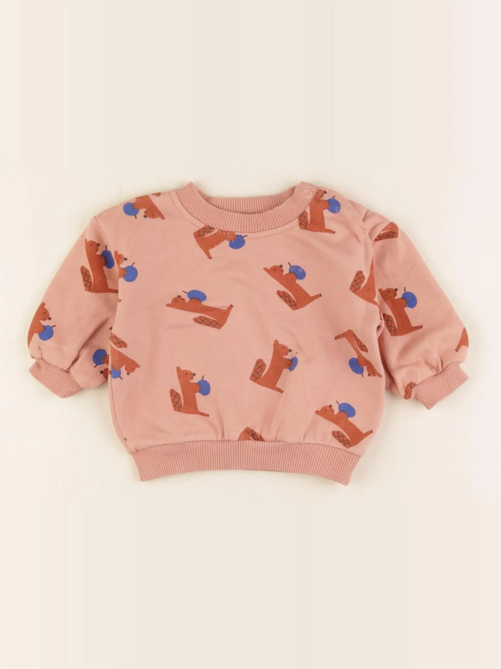 Bobo Choses - sweat rose - 3 mois