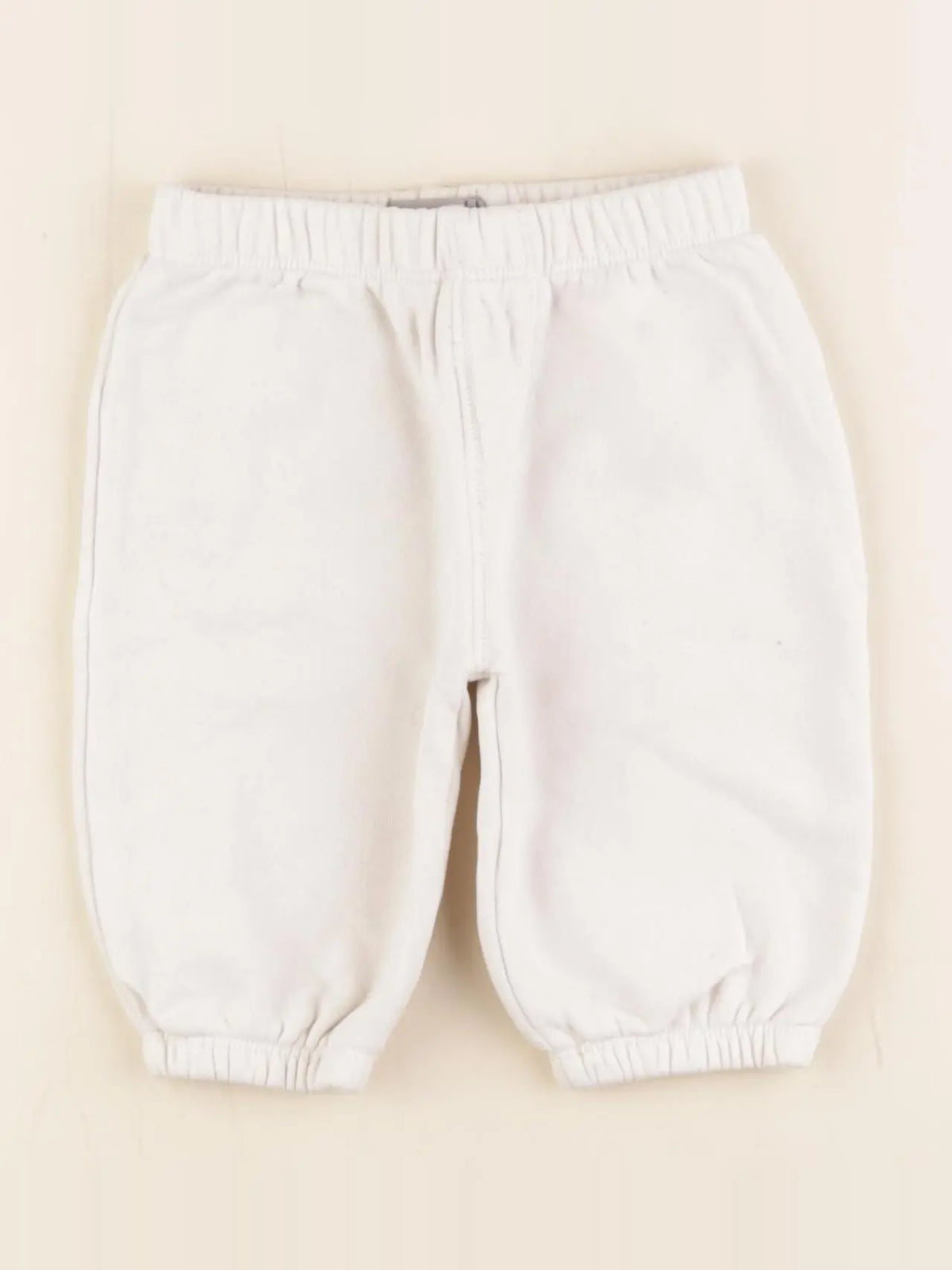 Boutchou - jogging blanc - 6 mois