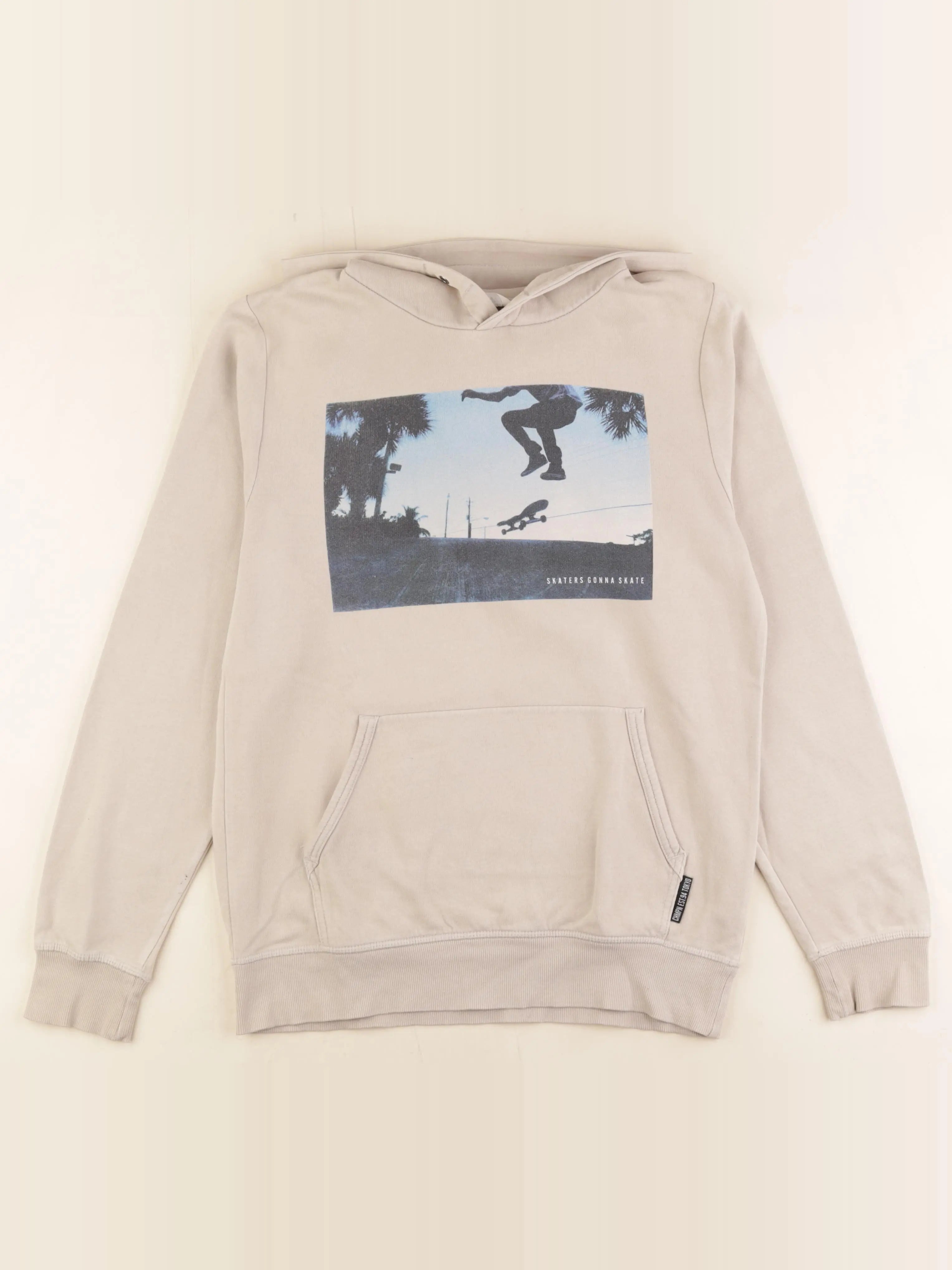 H&M - sweat beige - 12/14 ans