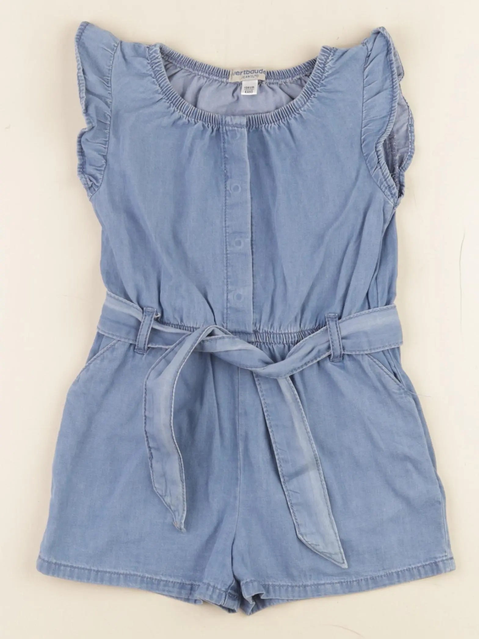 Vertbaudet - combinaison bleu - 4 ans