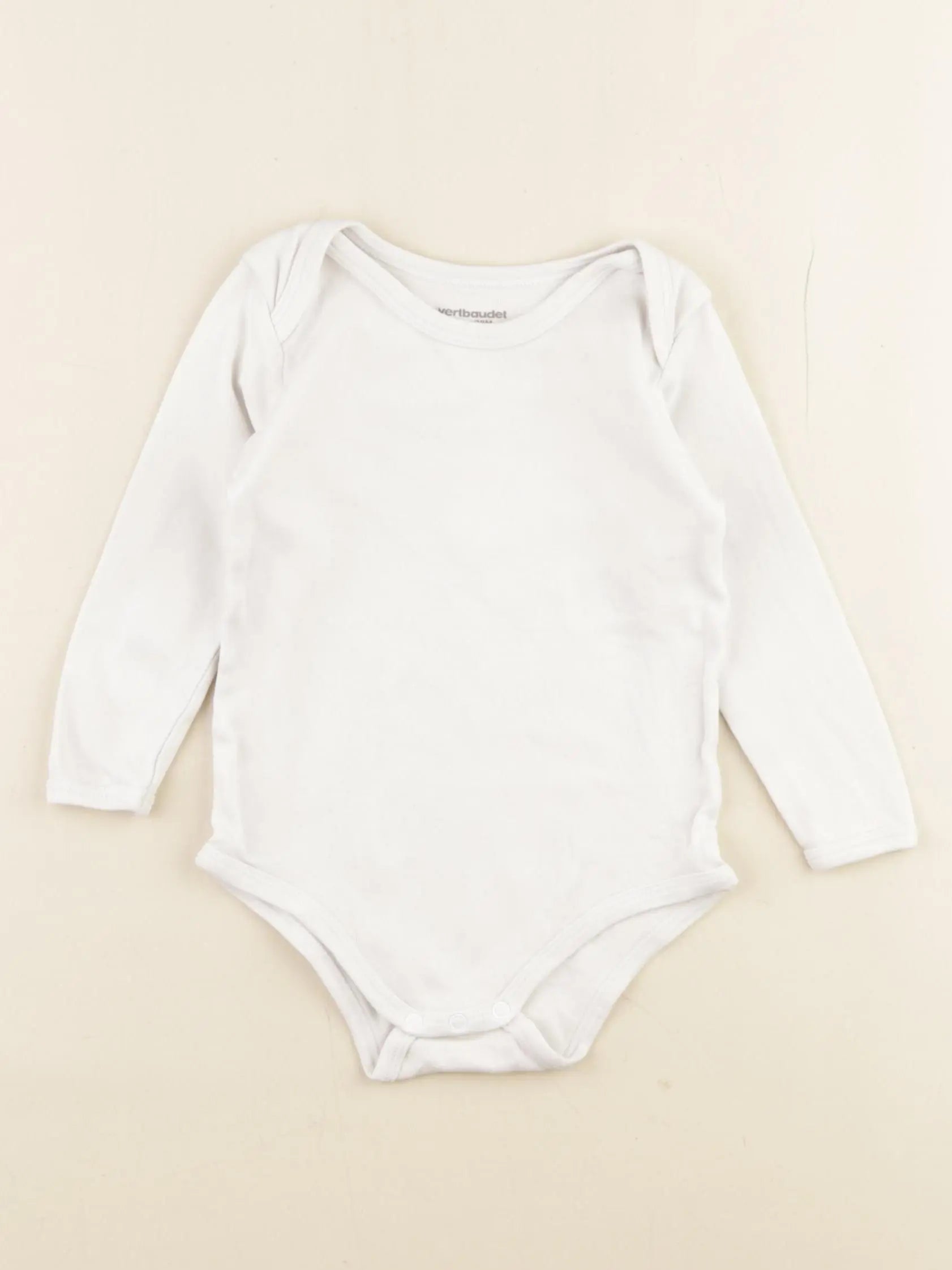 Vertbaudet - body blanc - 2 ans