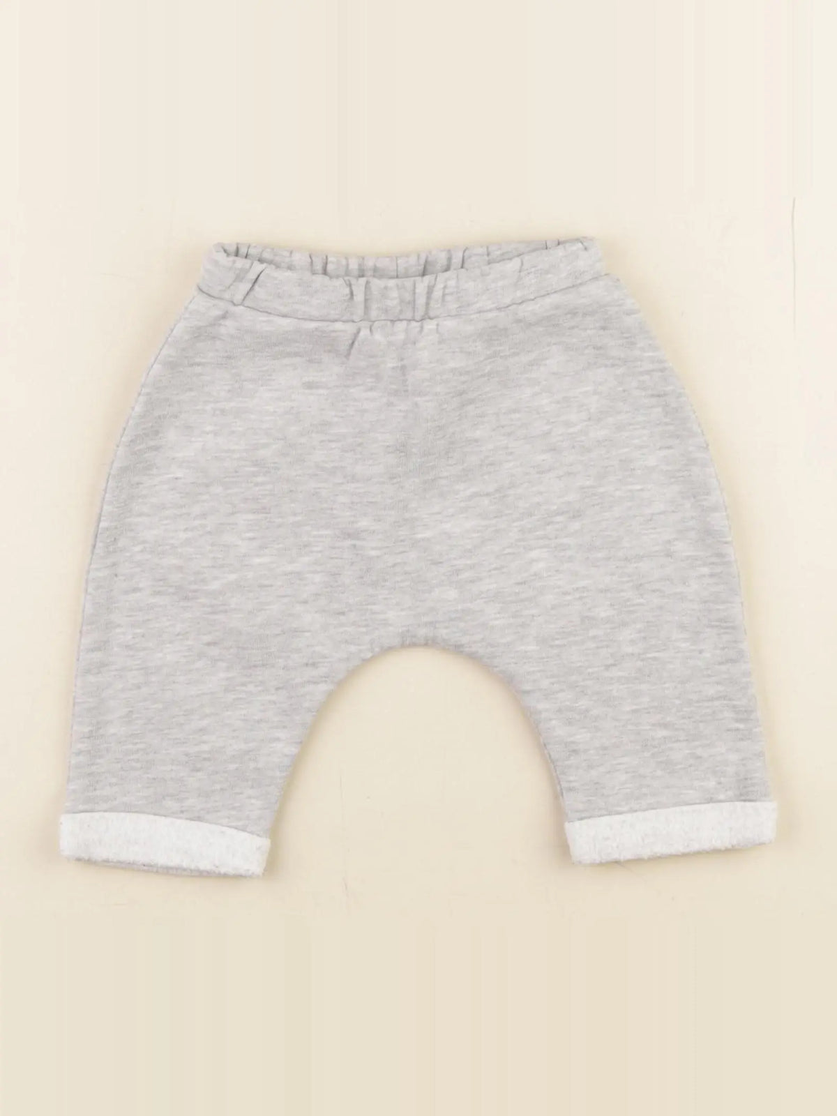 Vertbaudet - sarouel gris - 3 mois