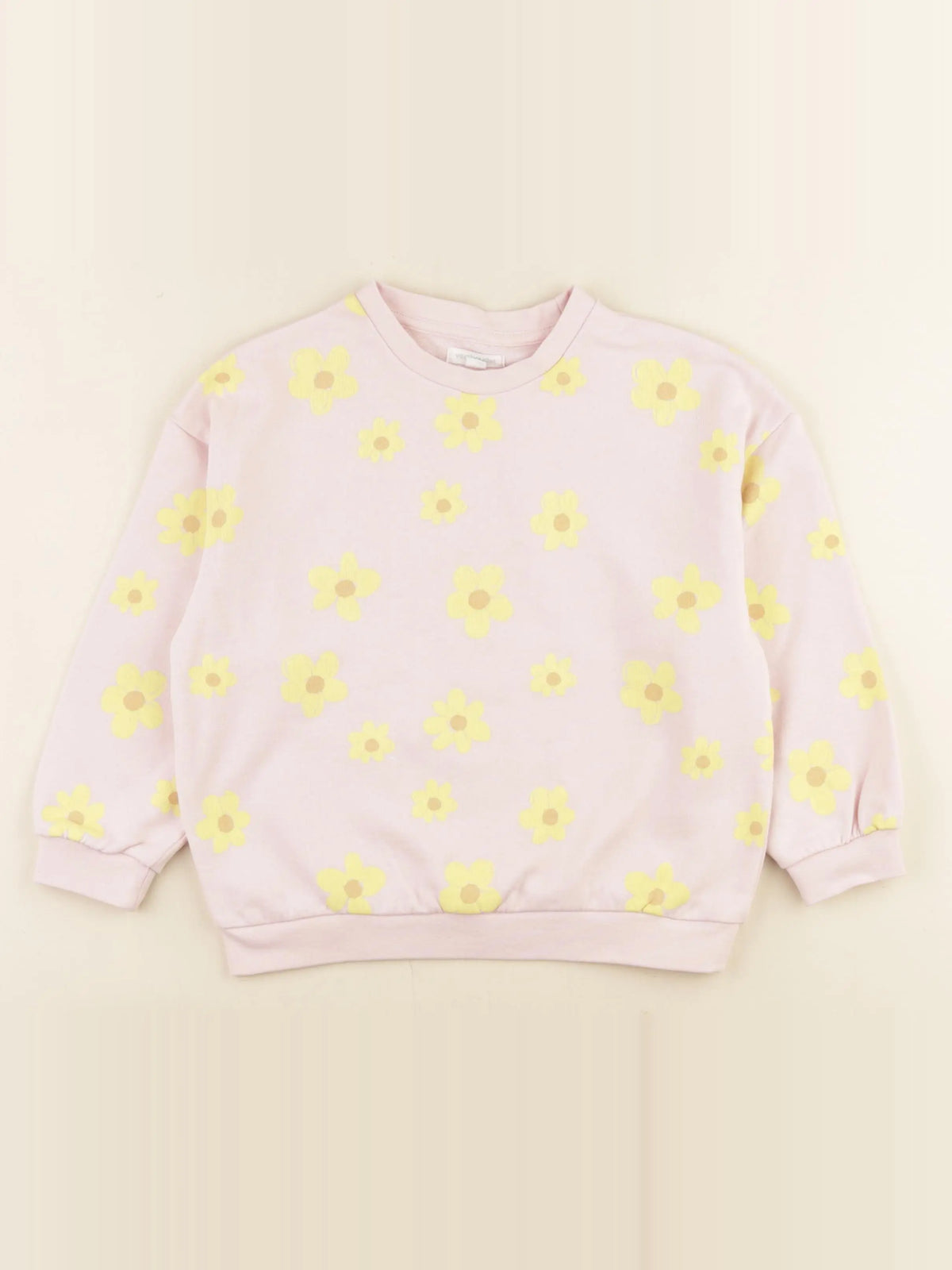 Vertbaudet - sweat rose - 6 ans