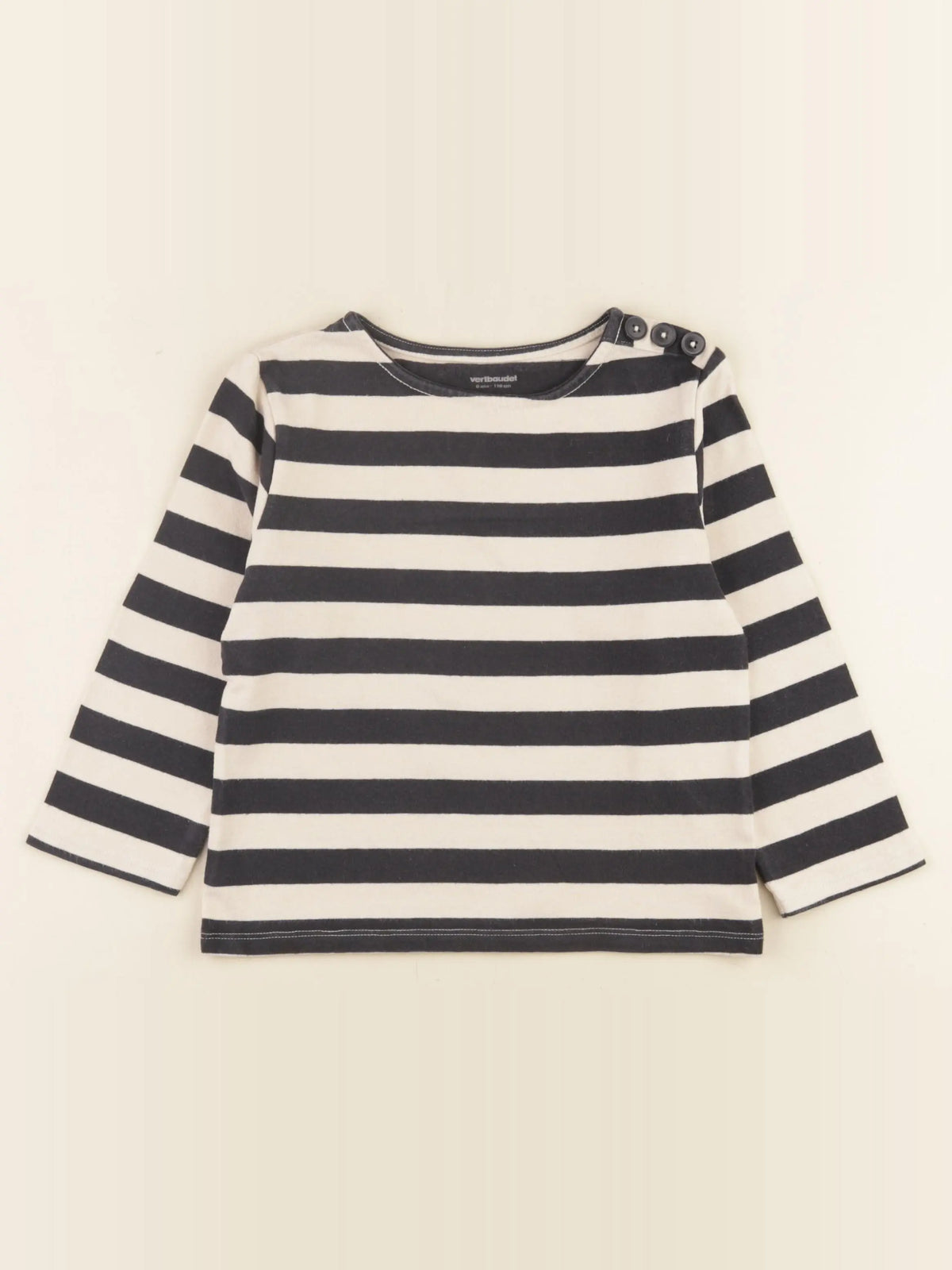 Vertbaudet - tee-shirt bleu - 6 ans