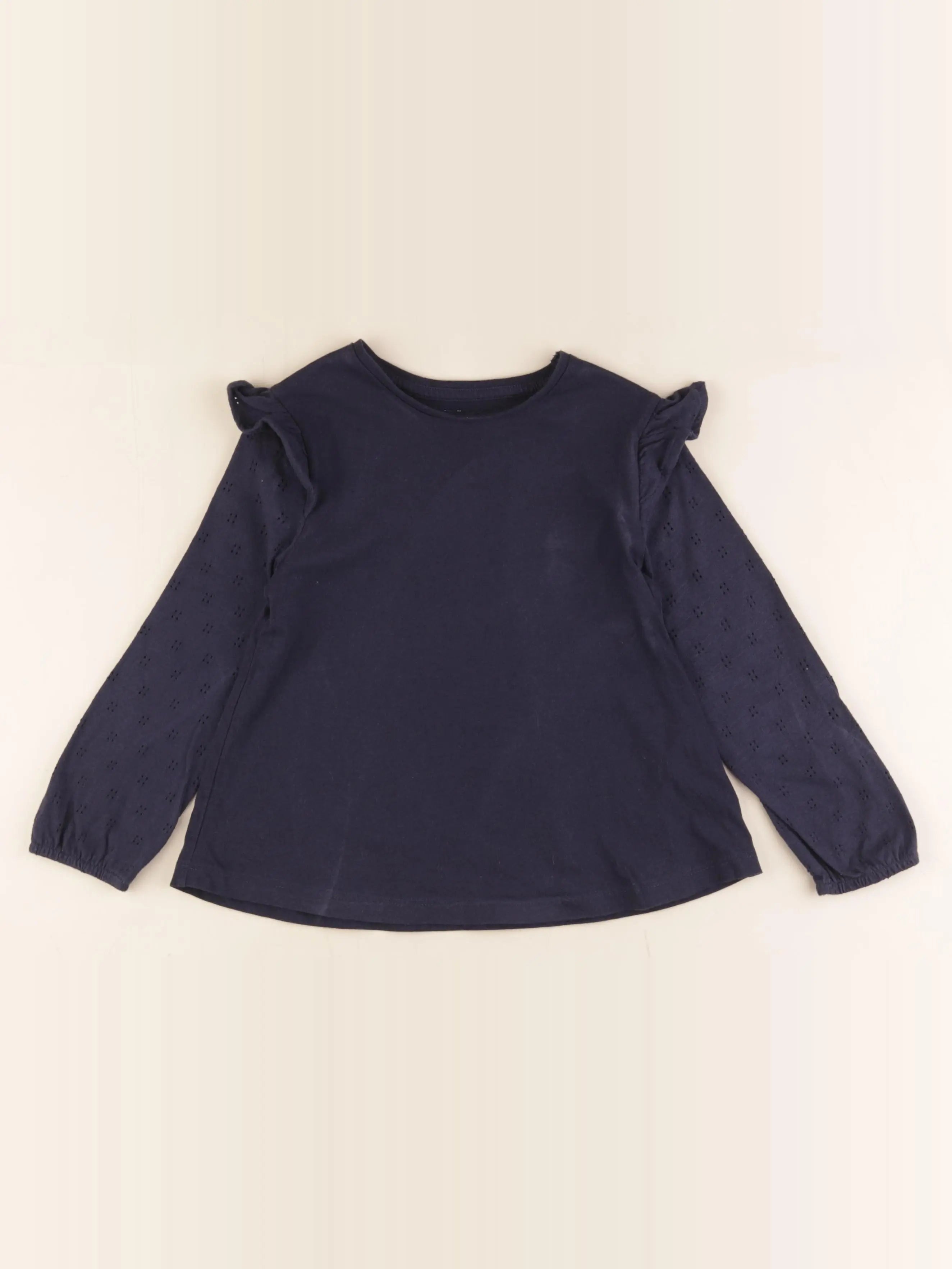 Vertbaudet - tee-shirt bleu - 5 ans