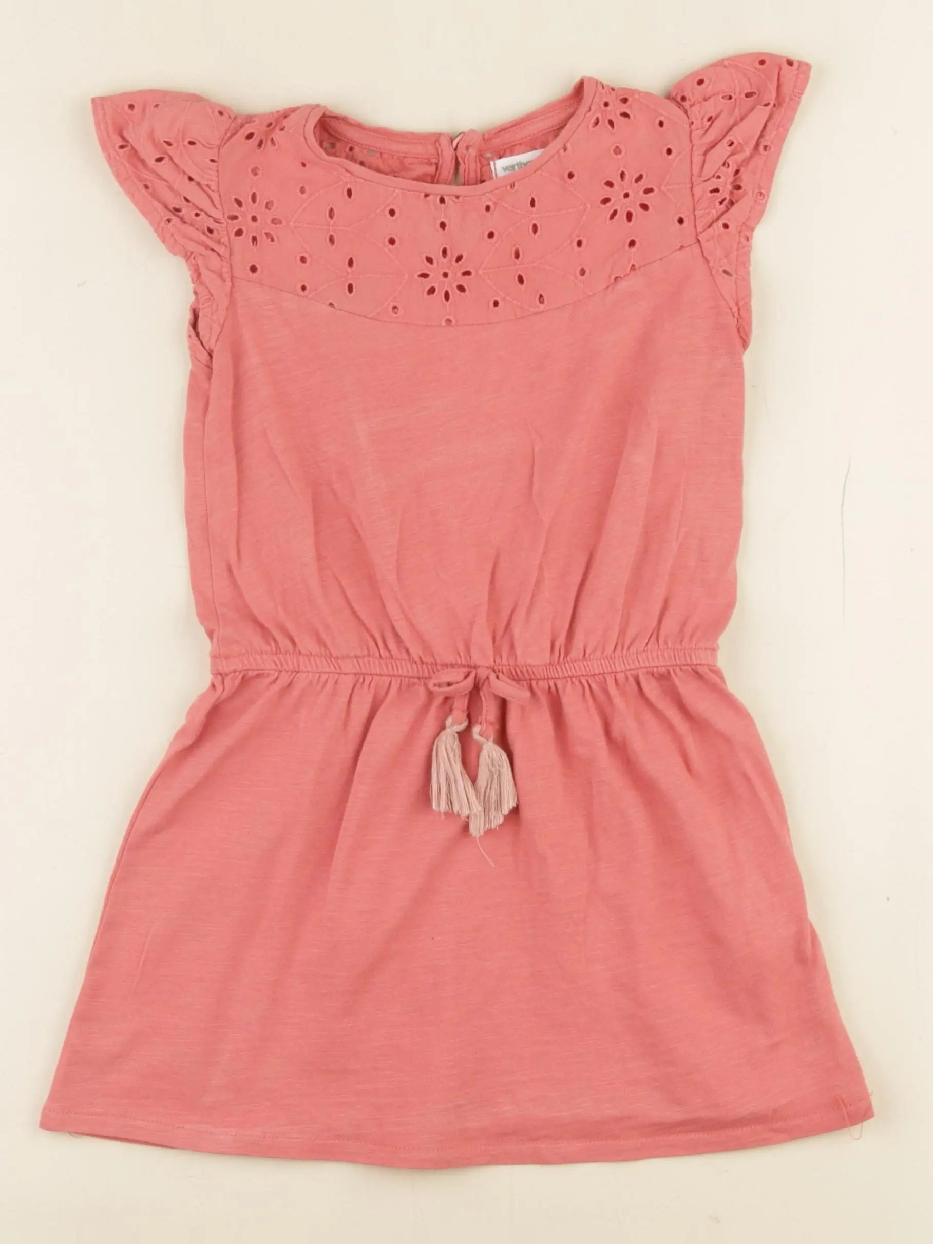 Vertbaudet - robe rose - 4 ans