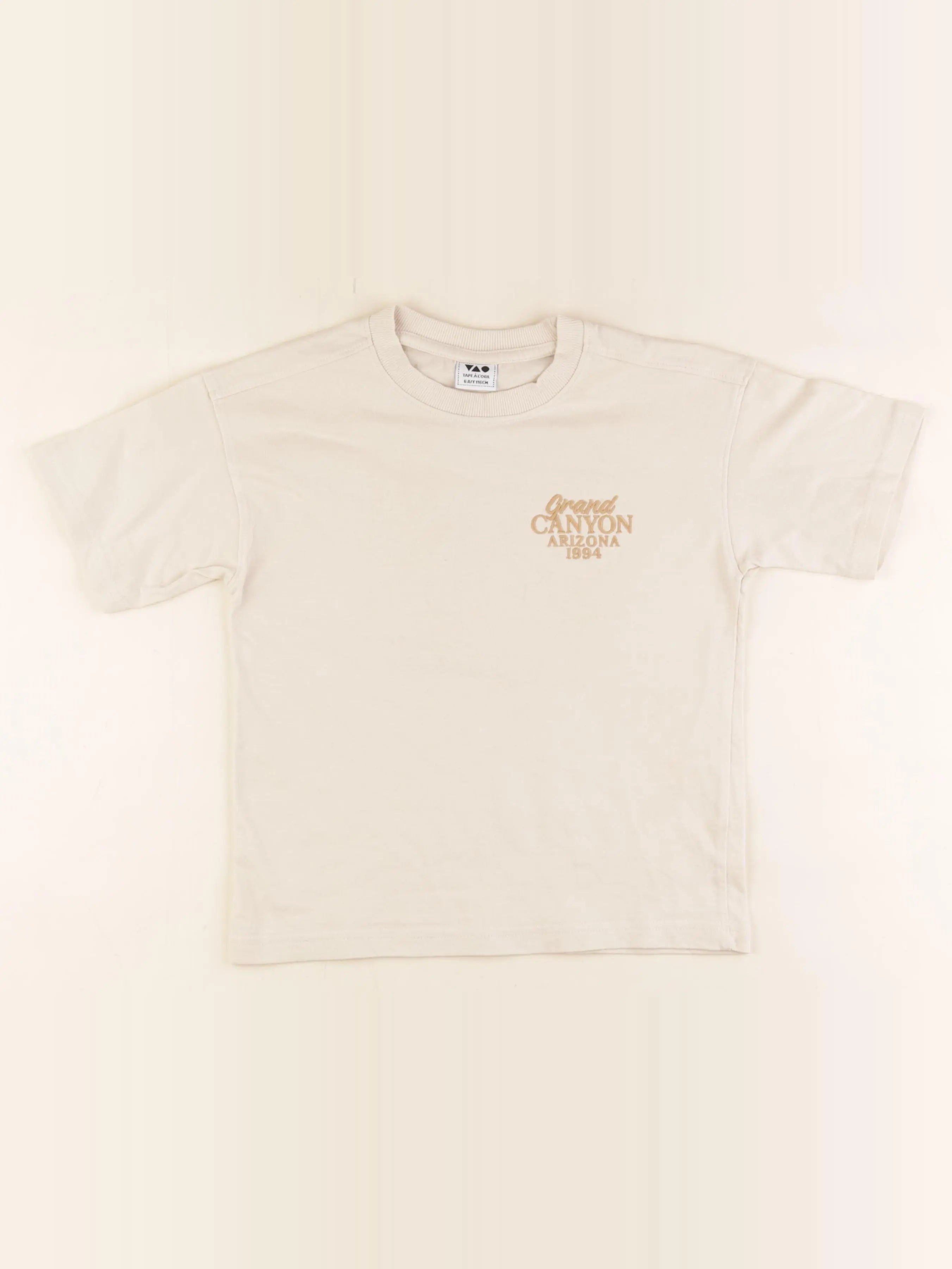 Tape à l'oeil - tee-shirt beige - 6 ans