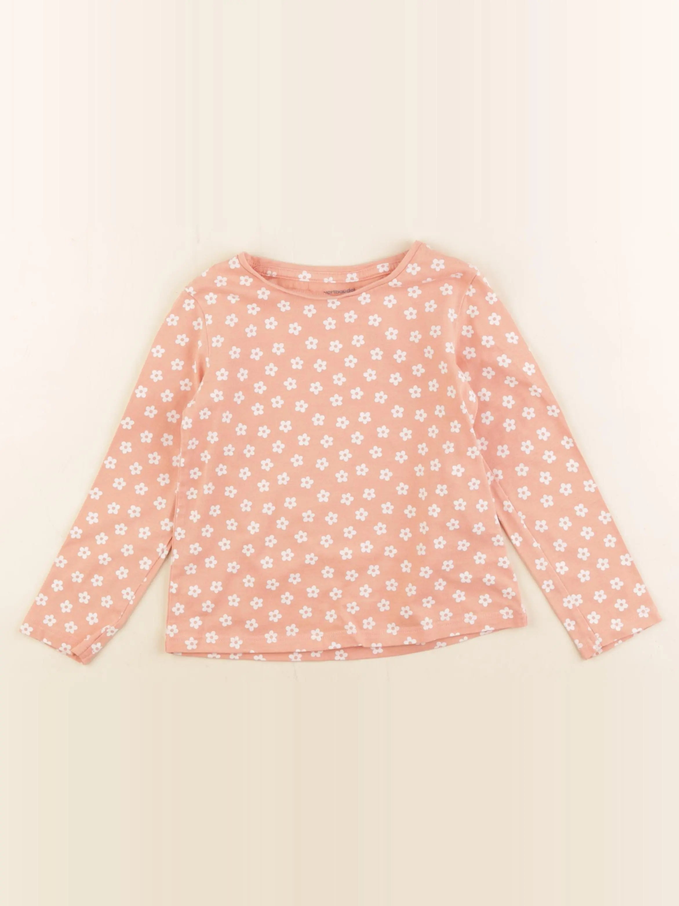 Vertbaudet - tee-shirt orange - 4 ans