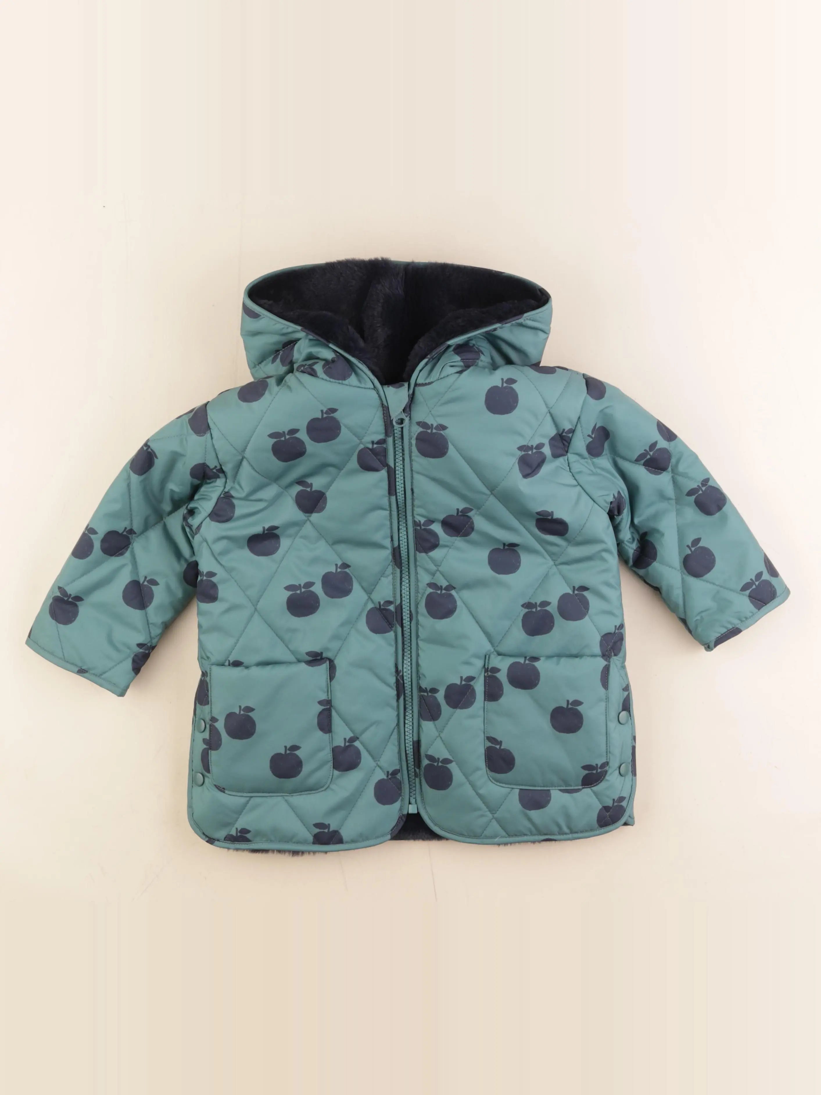 Boutchou - parka bleu - 3 ans