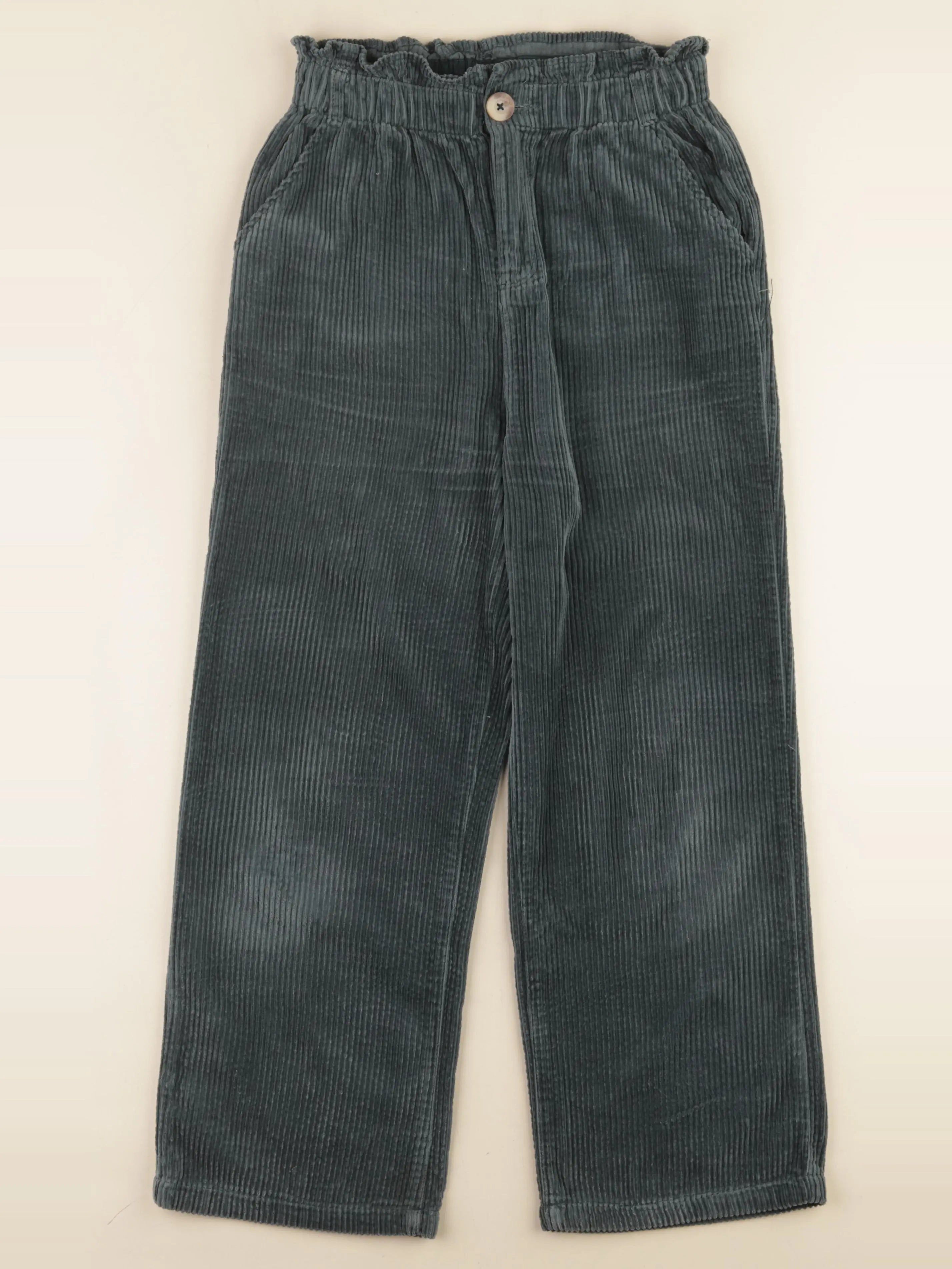 Vertbaudet - pantalon vert - 12 ans