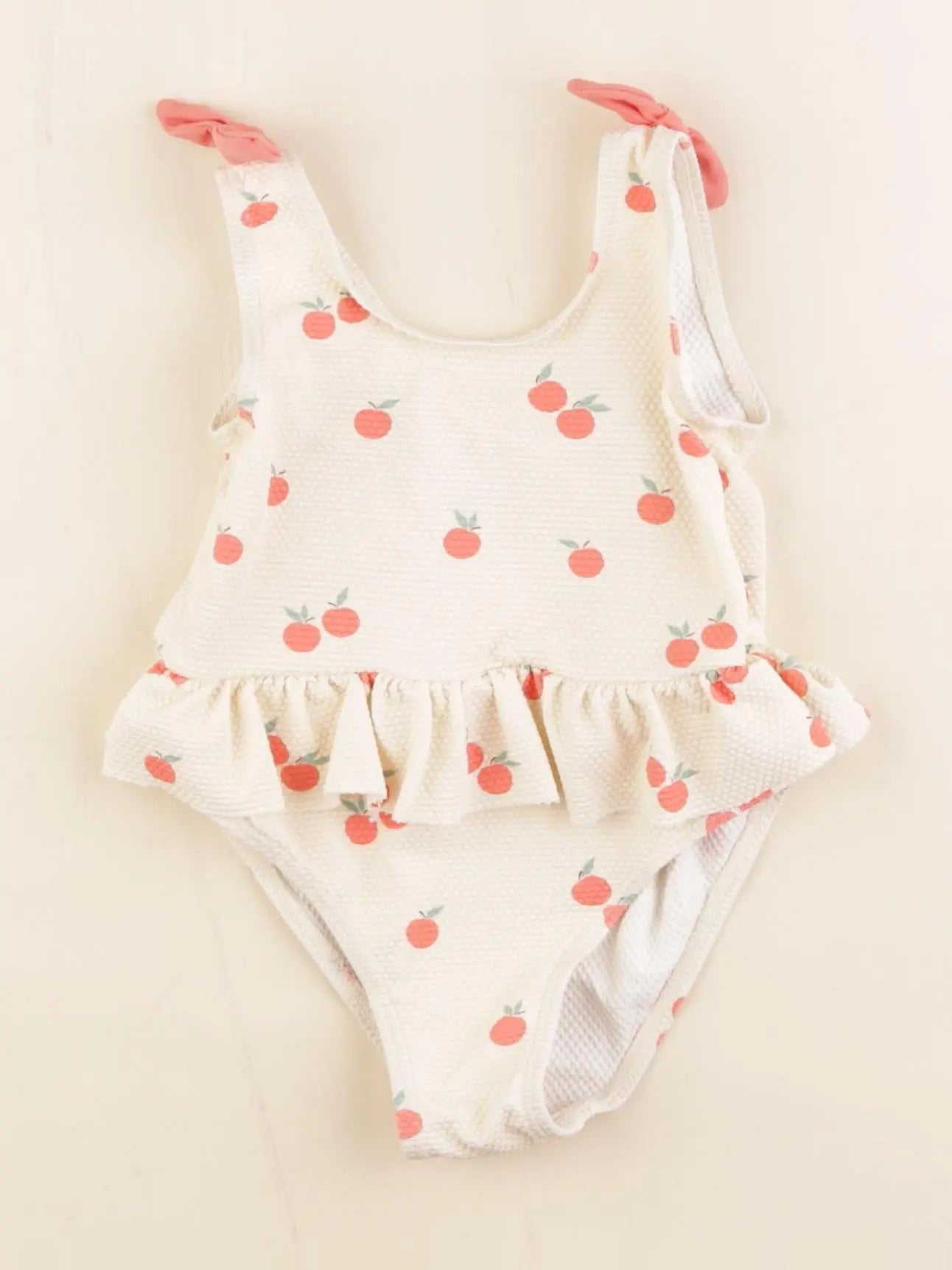 Vertbaudet - maillot de bain beige - 2 ans