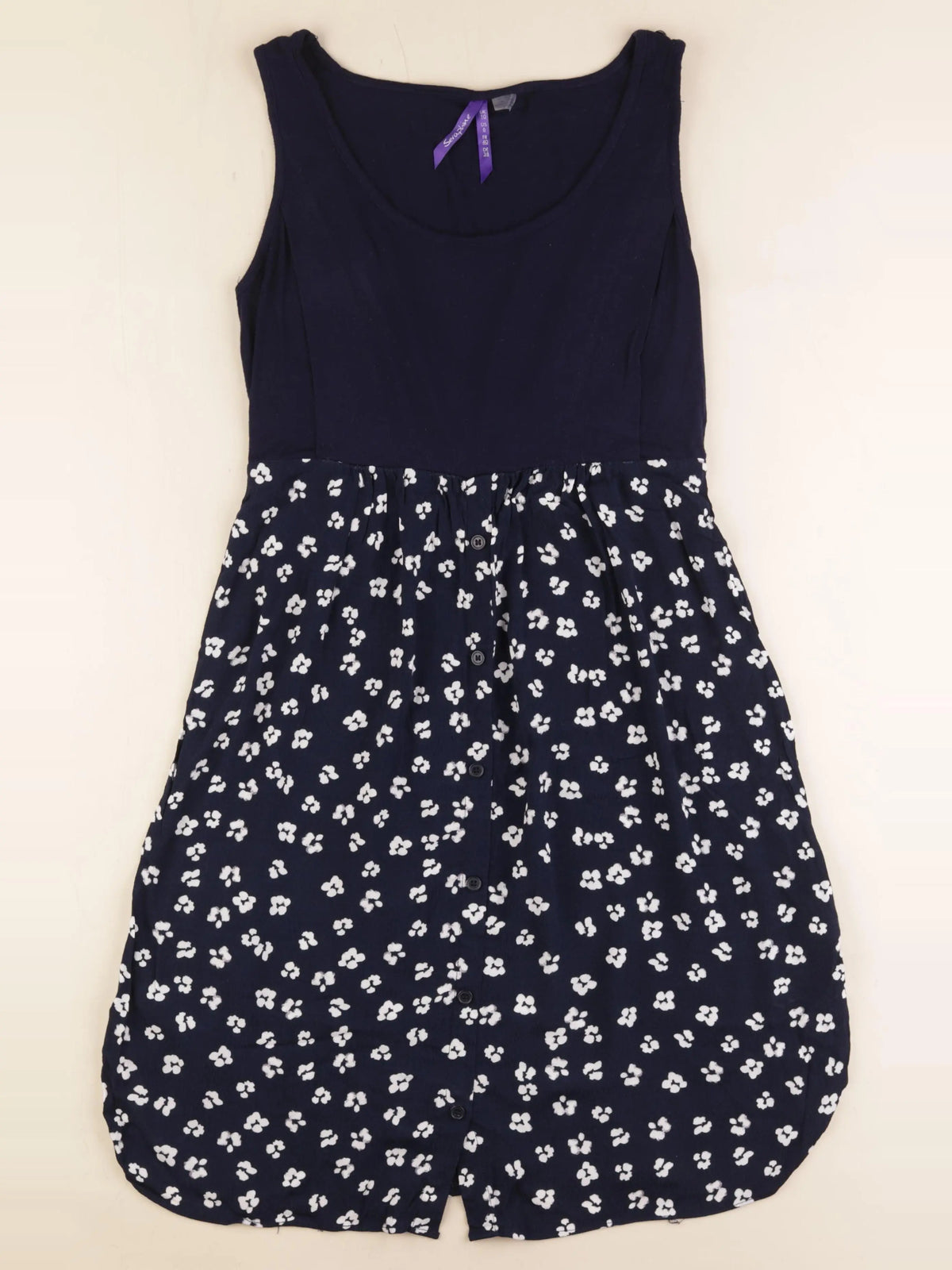 Seraphine - robe allaitement bleu - 40