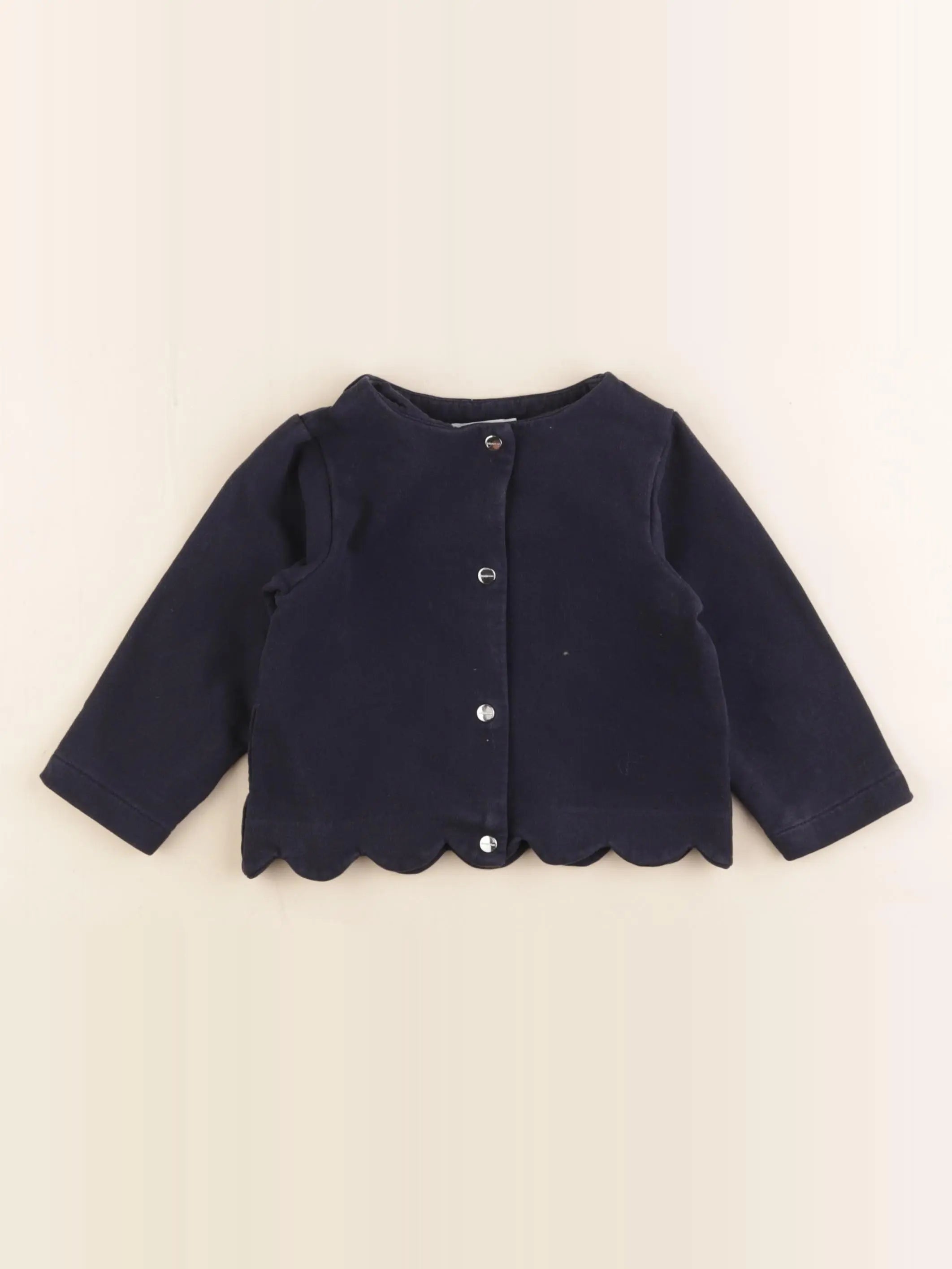 Jacadi - sweat bleu - 18 mois