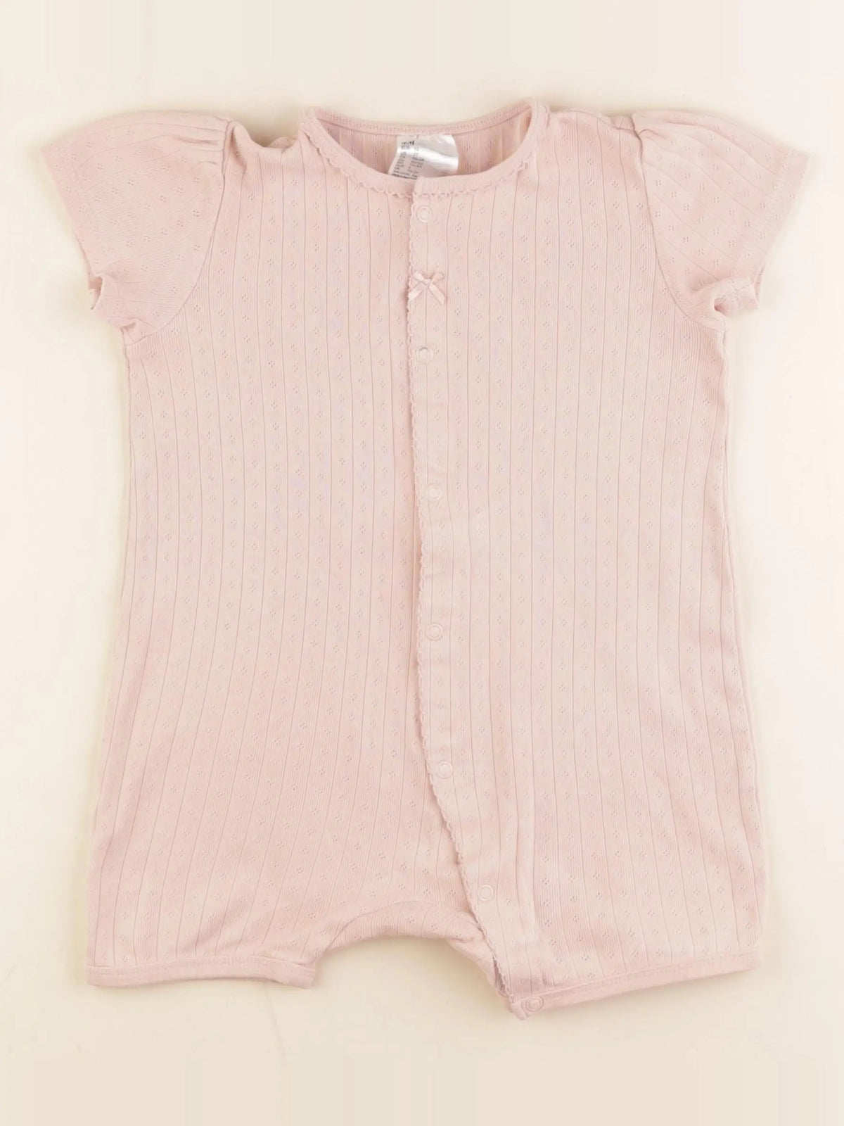 H&M - pyjama coton rose - 18/24 mois