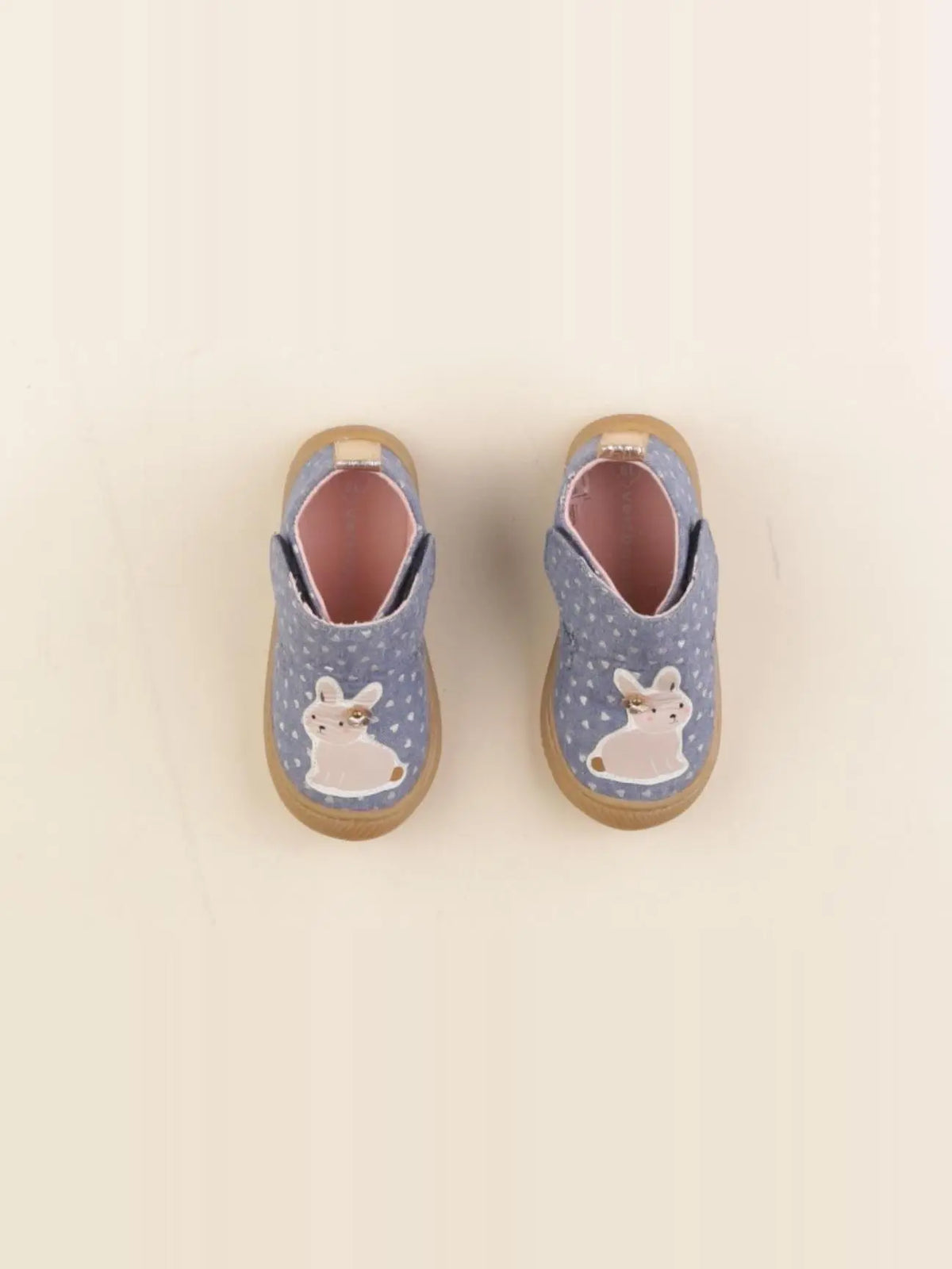 Vertbaudet - chaussons bleu - pointure 19
