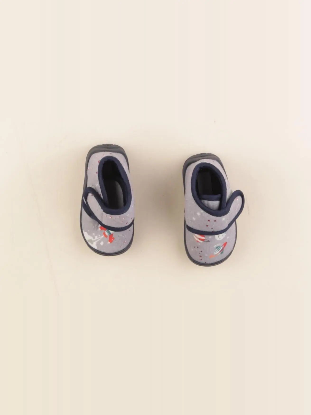 Vertbaudet - chaussons multicolore - pointure 18