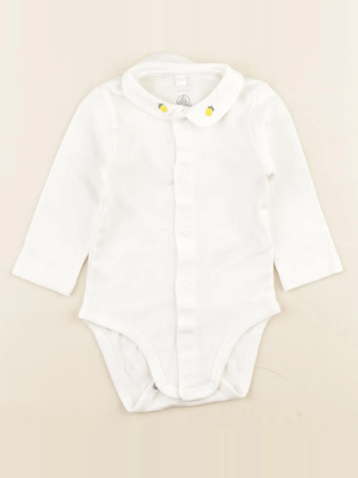 Tape à l'oeil - body à col blanc - 6 mois