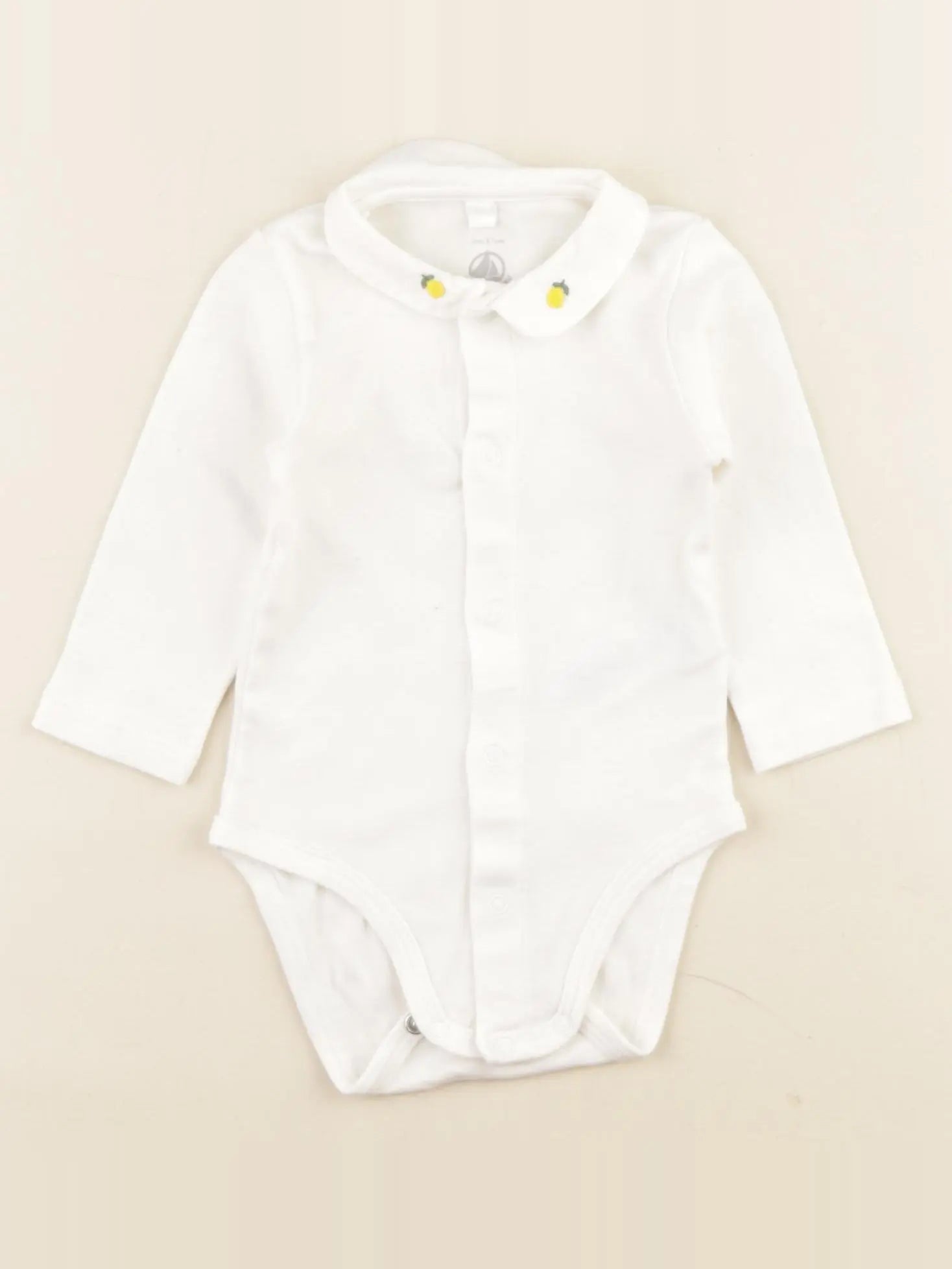 Tape à l'oeil - body à col blanc - 6 mois