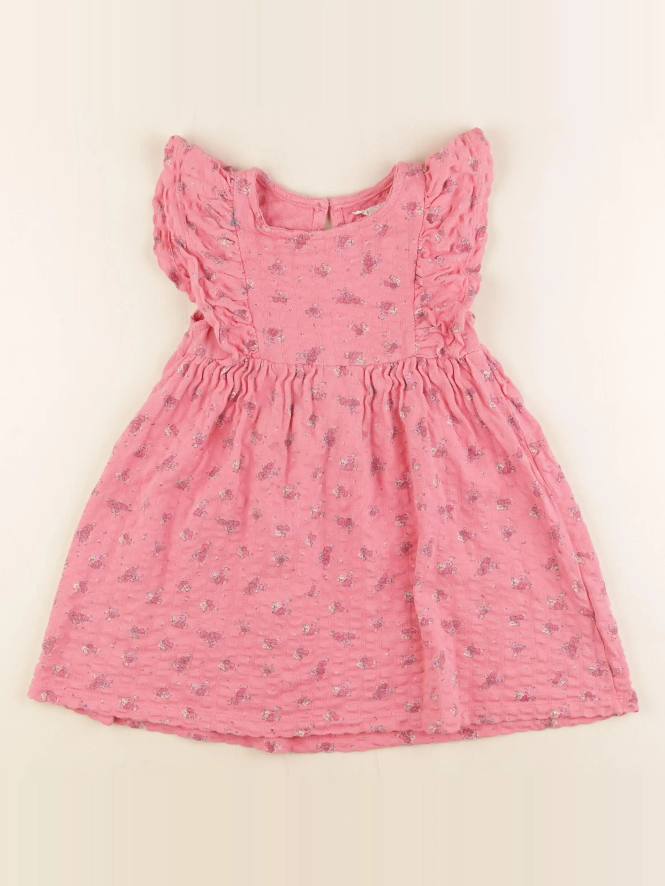 Vertbaudet - robe rose - 4 ans