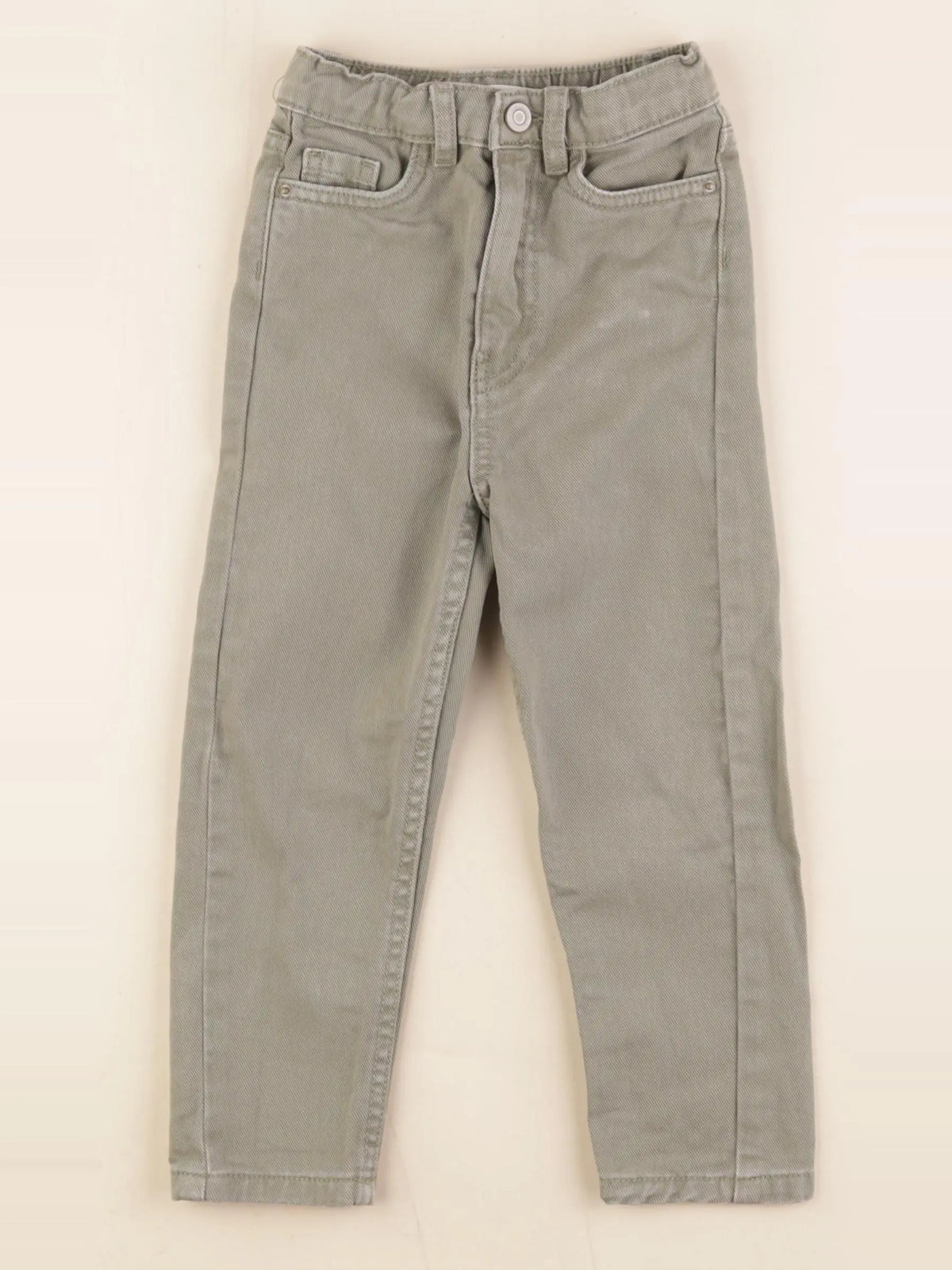 Vertbaudet - jean vert - 4 ans