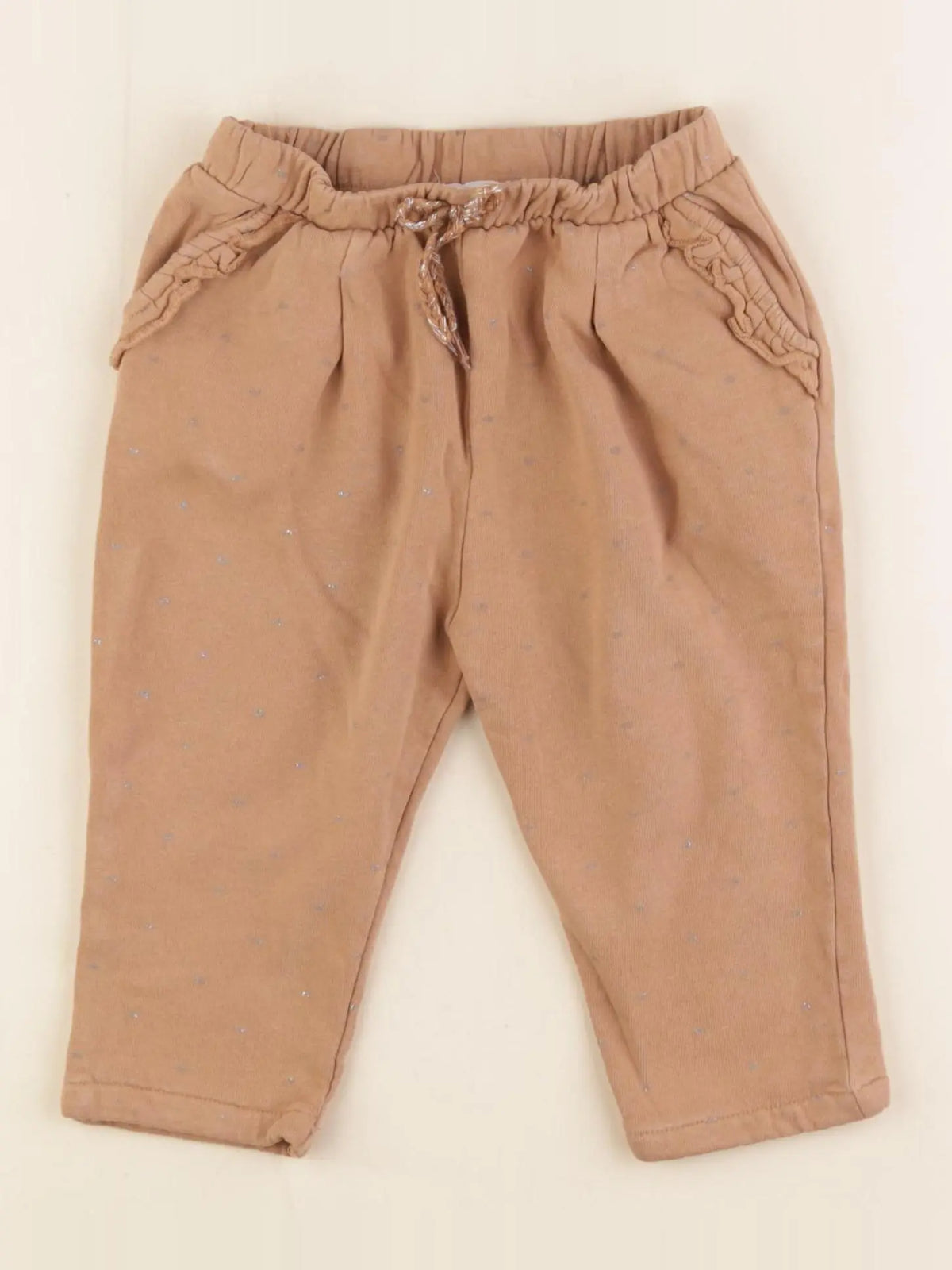 Vertbaudet - jogging marron - 18 mois