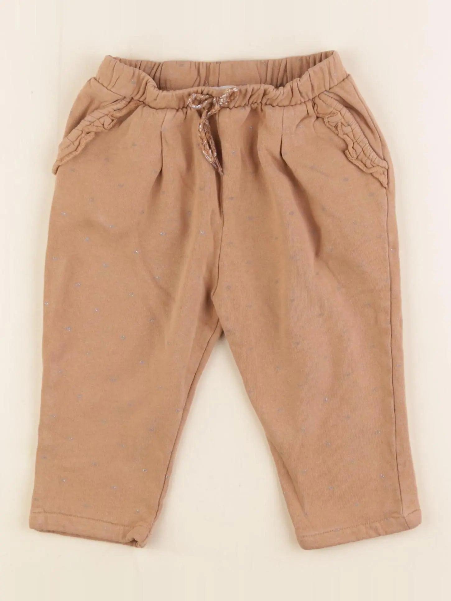 Vertbaudet - jogging marron - 18 mois