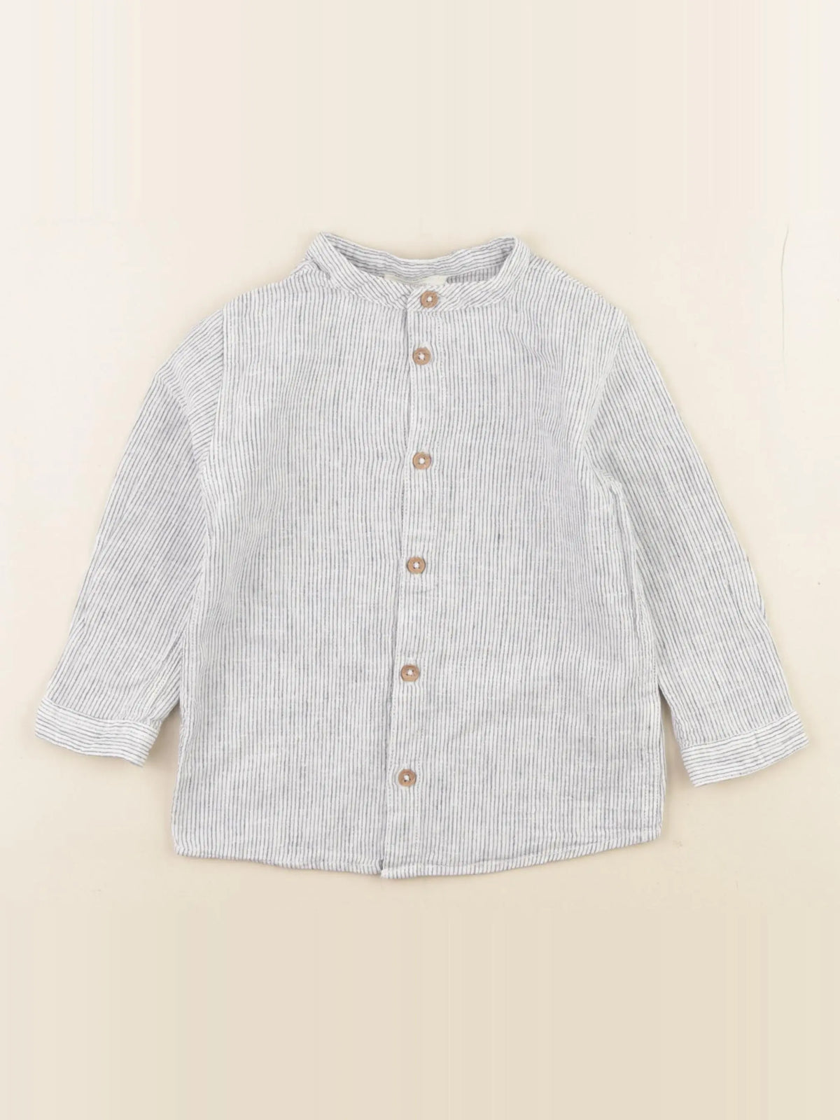 Boutchou - chemise bleu - 24 mois