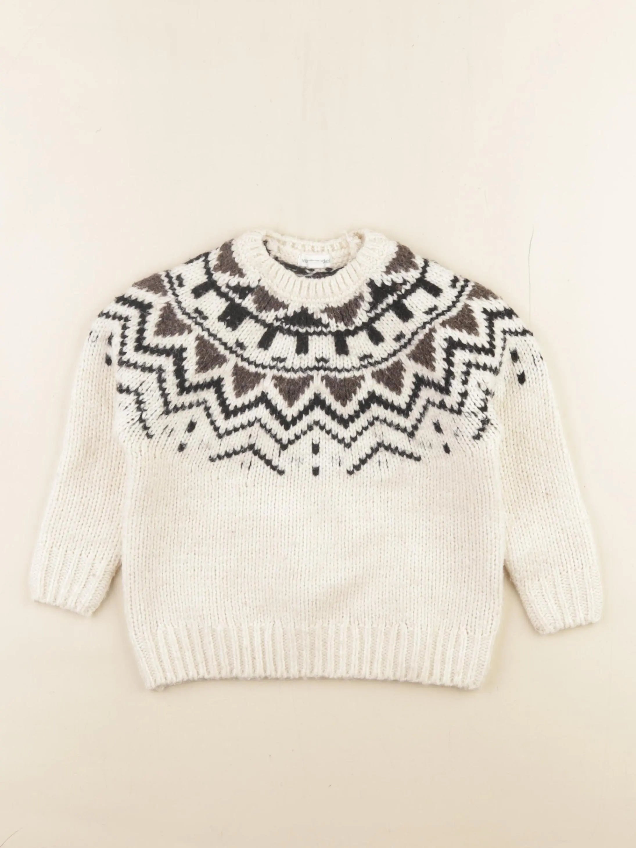 Vertbaudet - pull marron - 3 ans