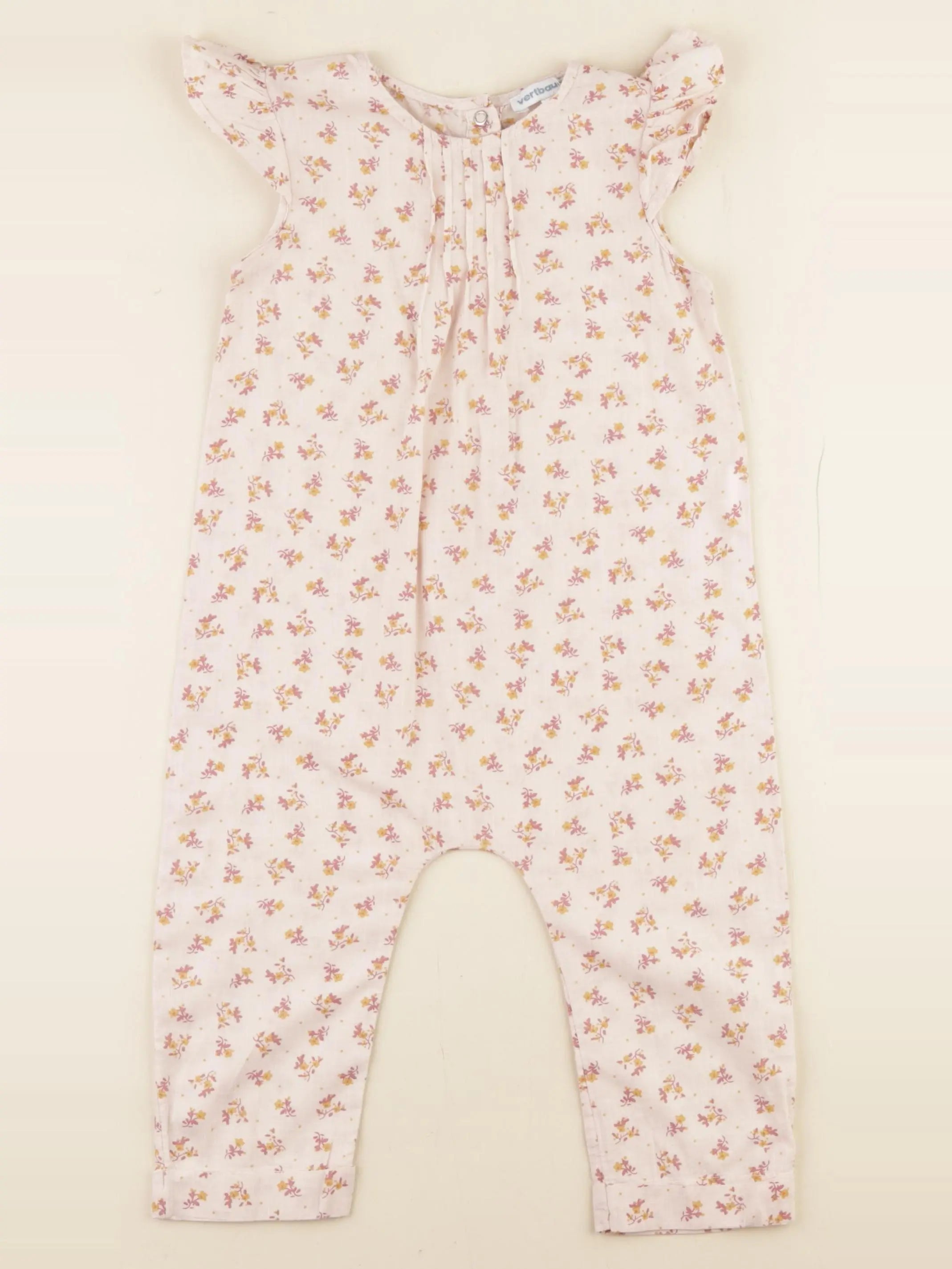 Vertbaudet - combinaison rose - 2 ans