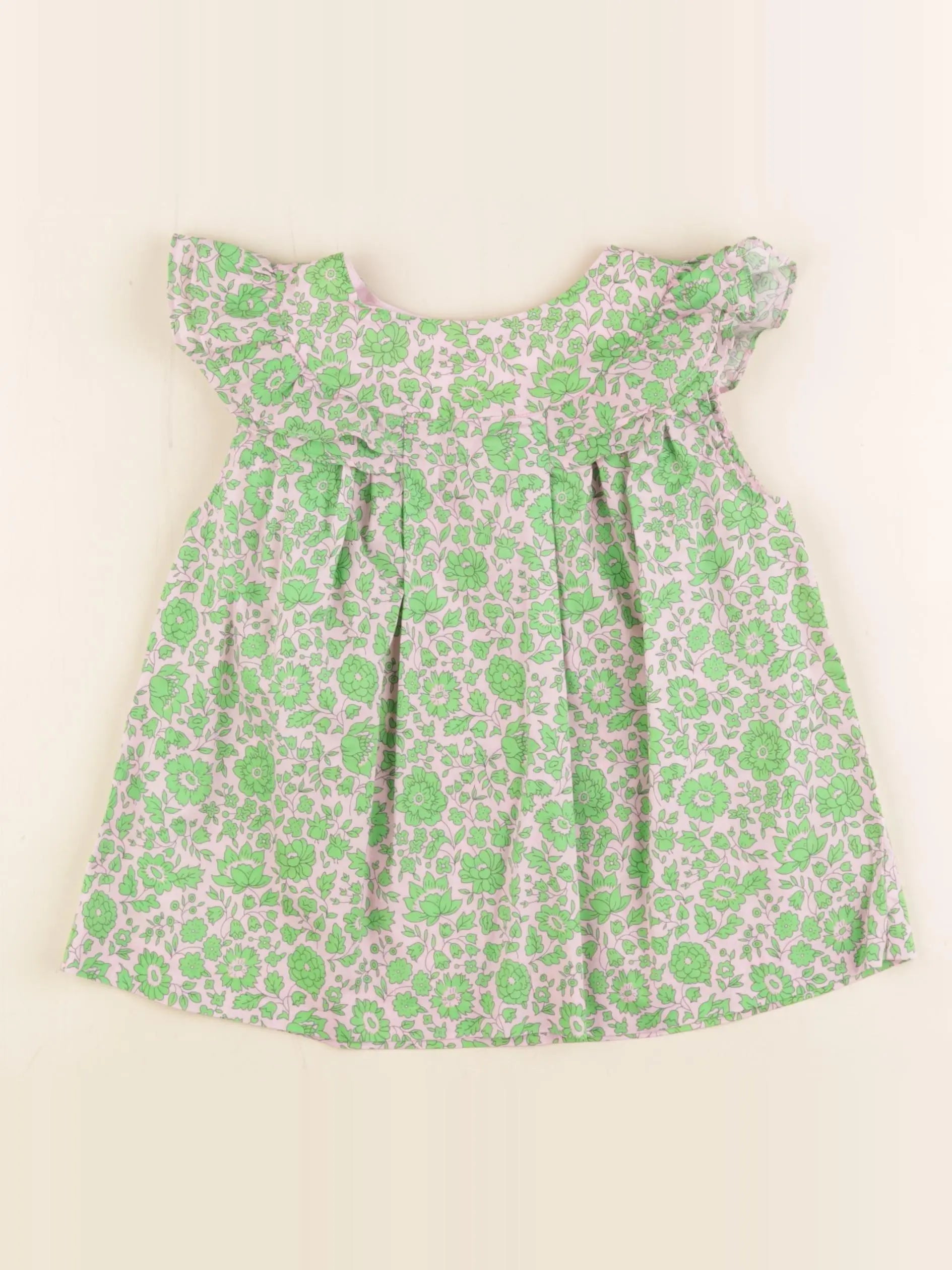 Jacadi - blouse rose, vert - 5 ans