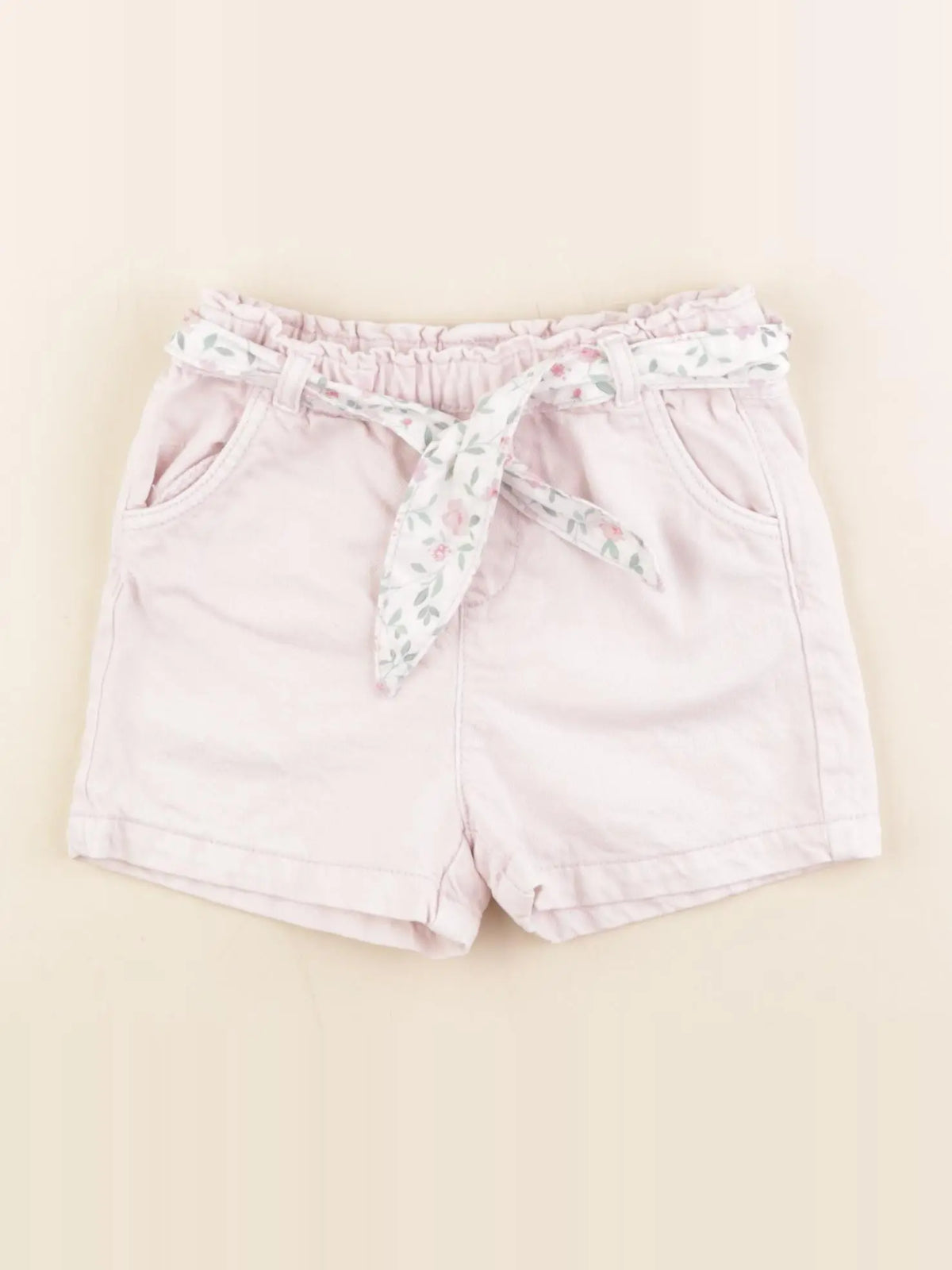 Vertbaudet - short rose - 36 mois