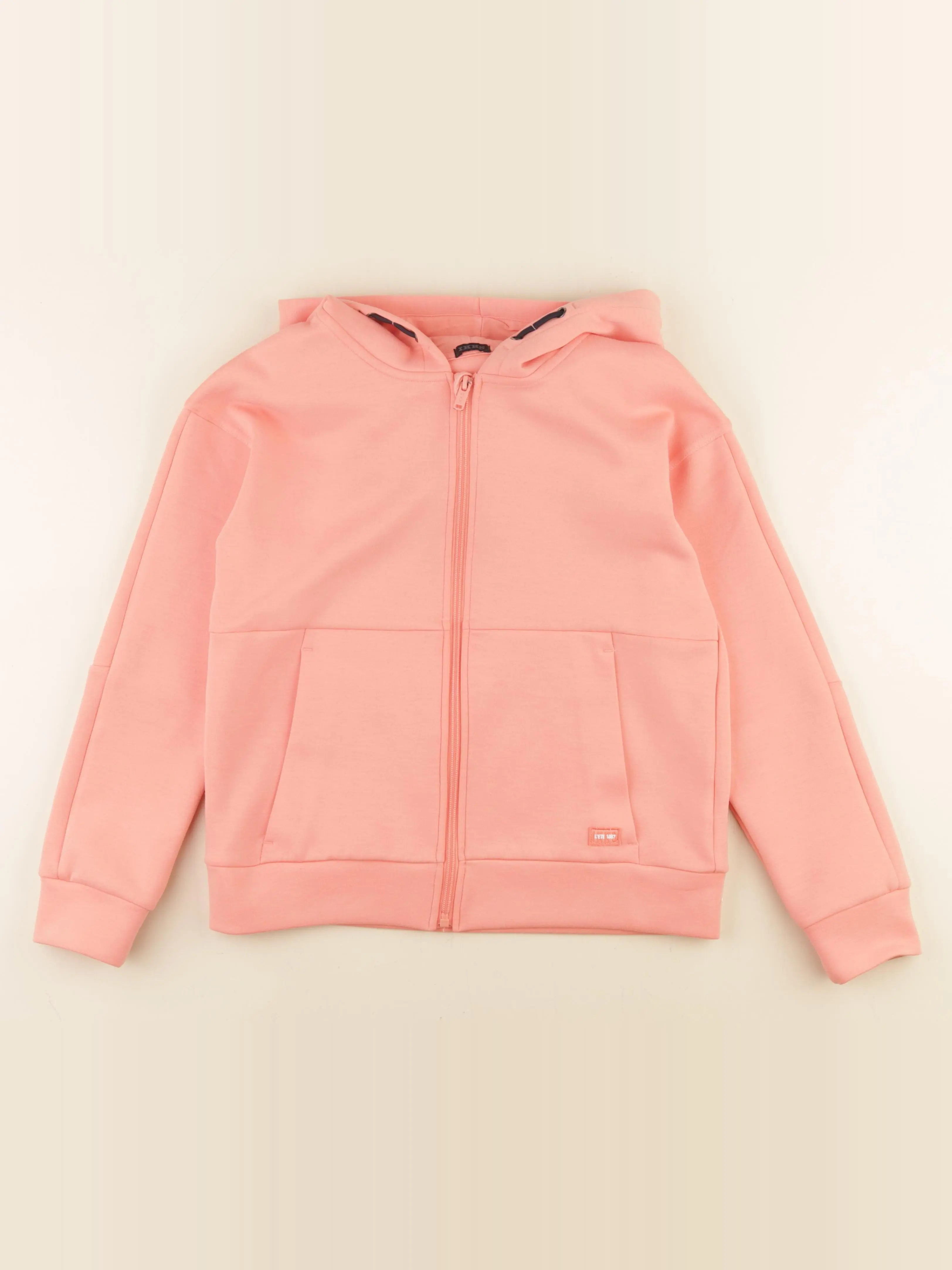 IKKS - sweat imprimé au dos rose - 12 ans