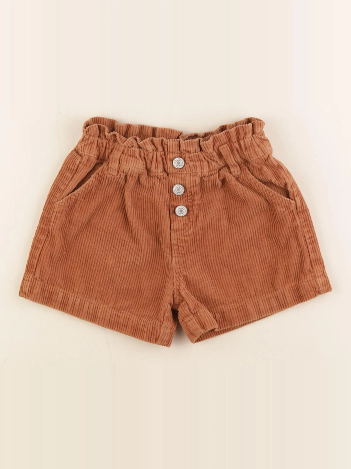 Vertbaudet - short marron - 4 ans
