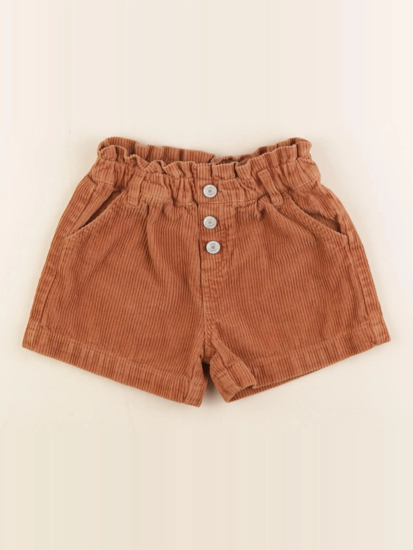 Vertbaudet - short marron - 4 ans