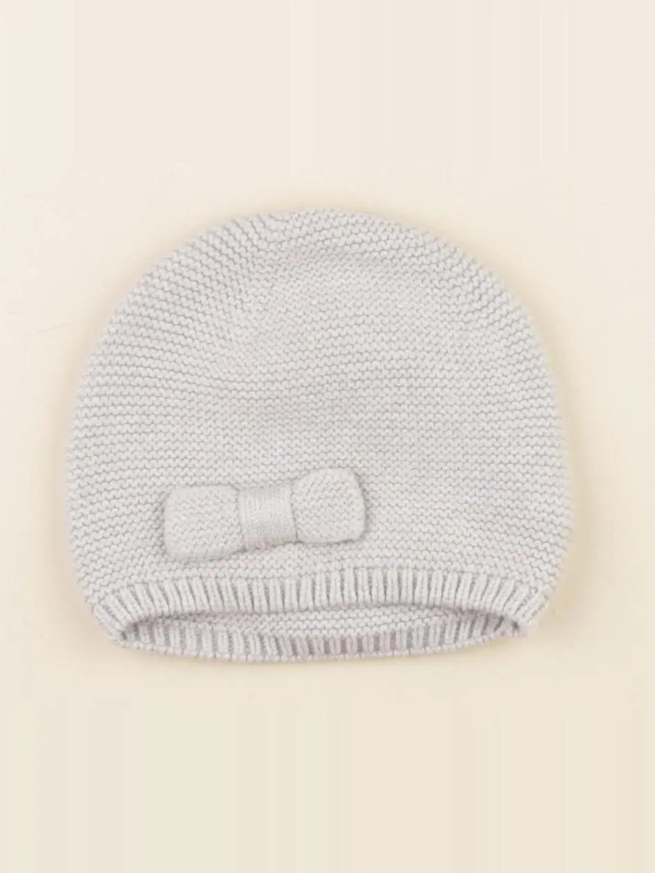 Jacadi - bonnet gris - 24/36 mois