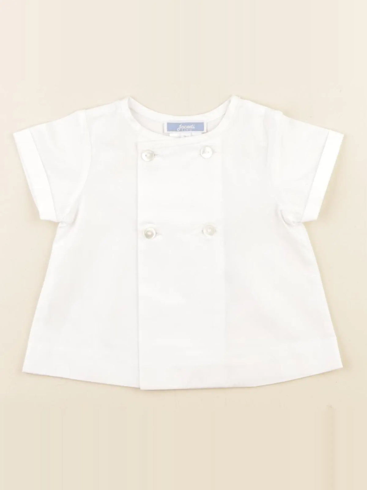 Jacadi - blouse blanc - 3 mois
