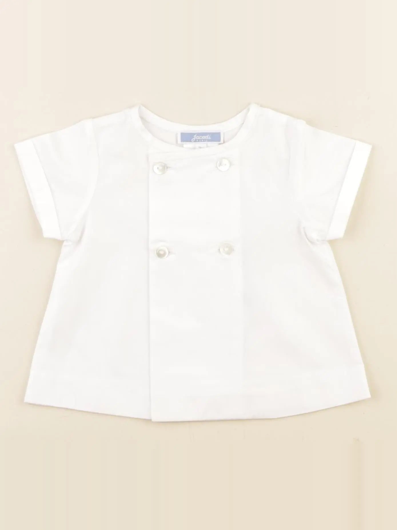 Jacadi - blouse blanc - 3 mois
