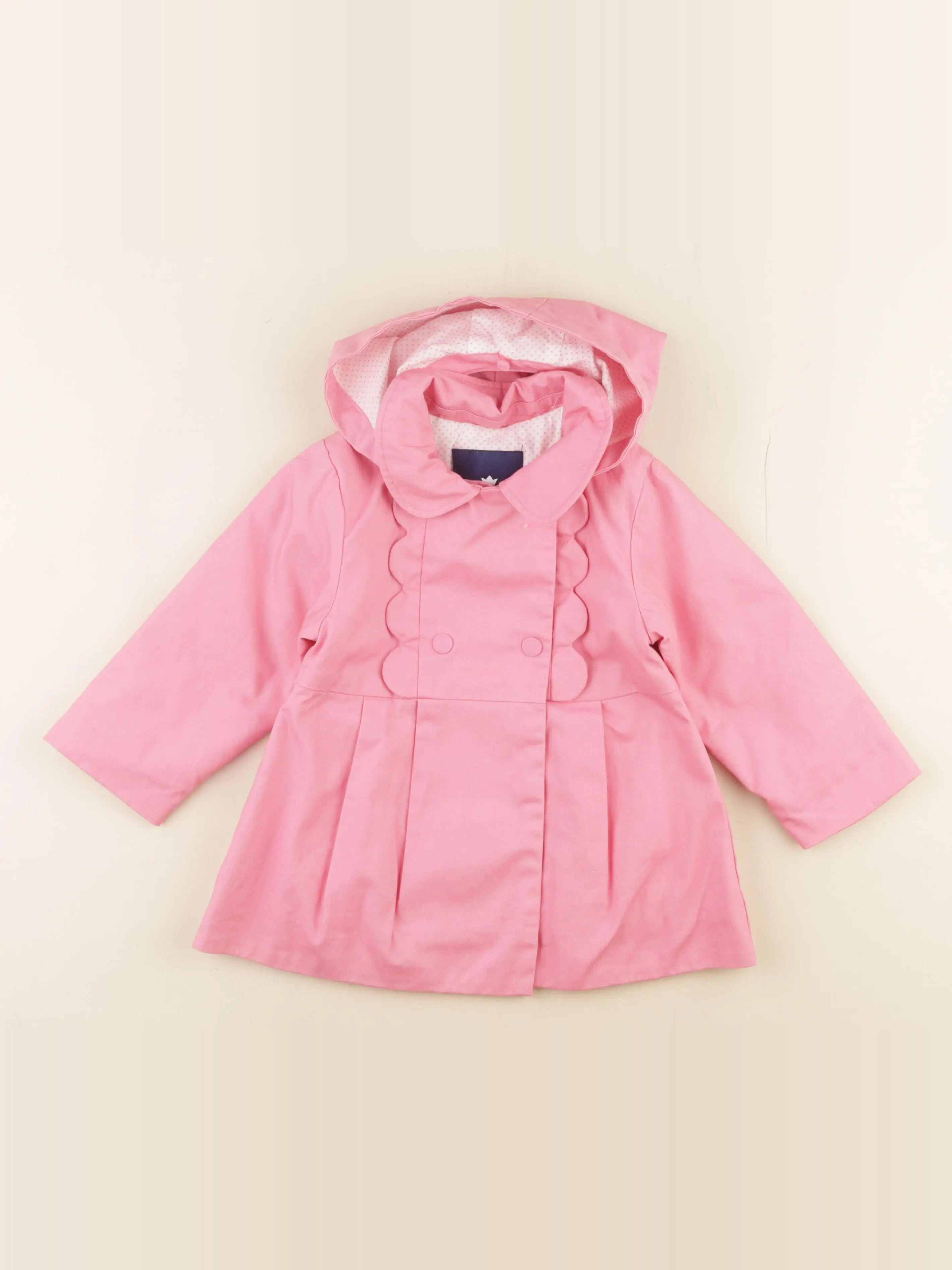 Jacadi - imperméable rose - 24 mois