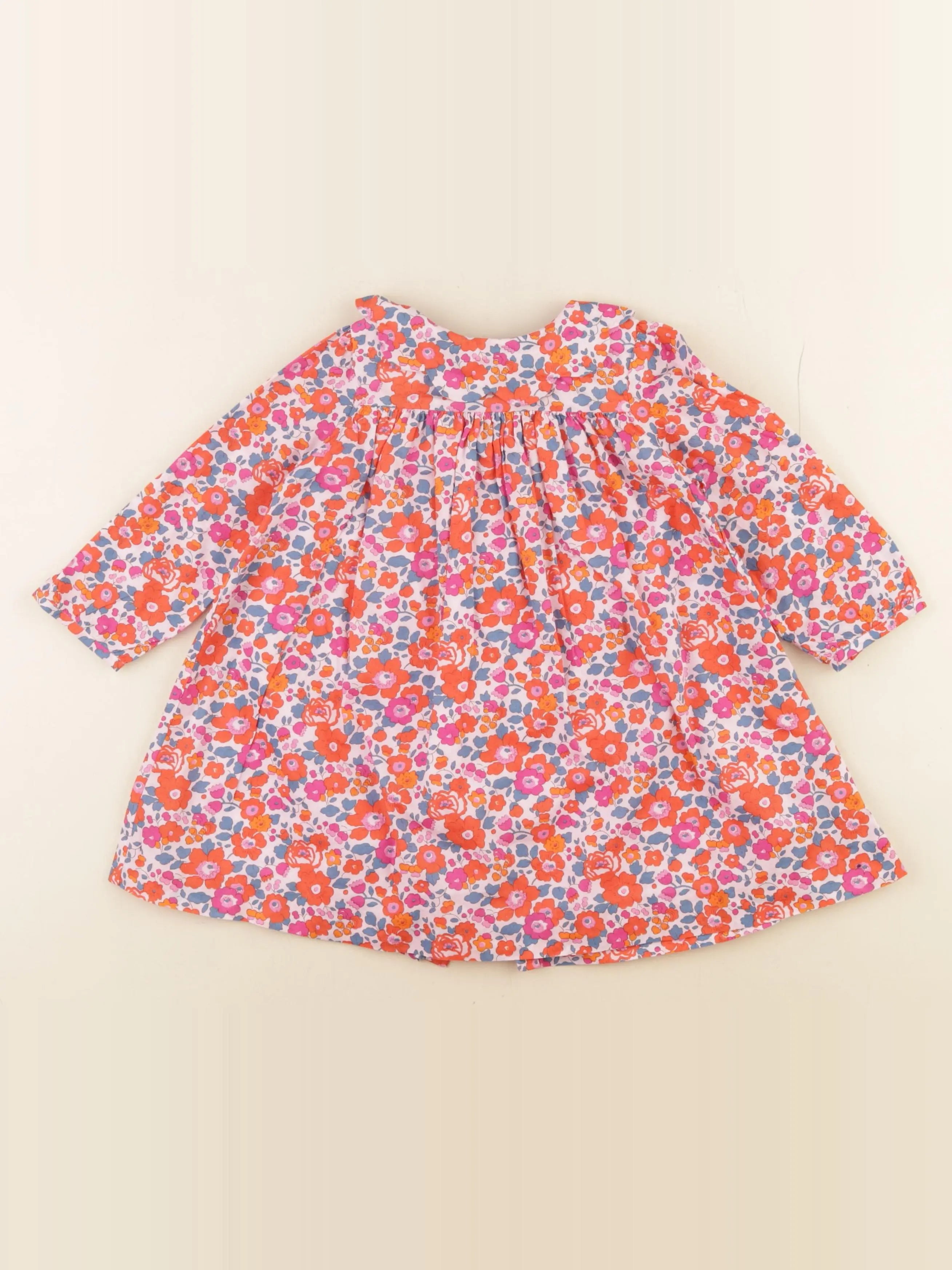 Jacadi - robe liberty multicolore - 24 mois